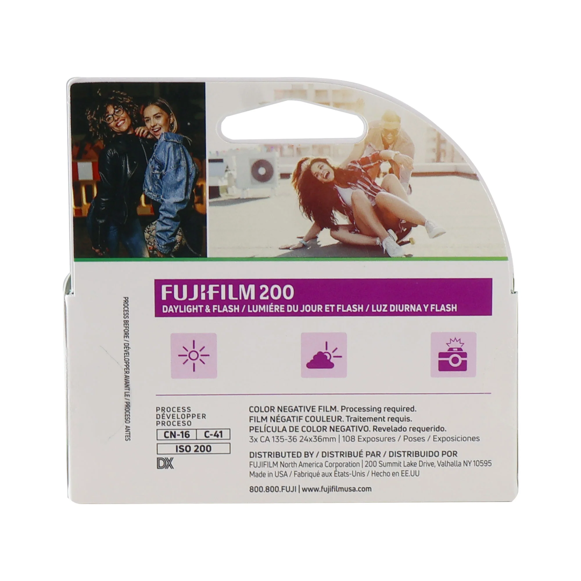 10x Fujifilm 200 Color Negative 35mm Film (36 Exposures) - 3 Pack - Image 4