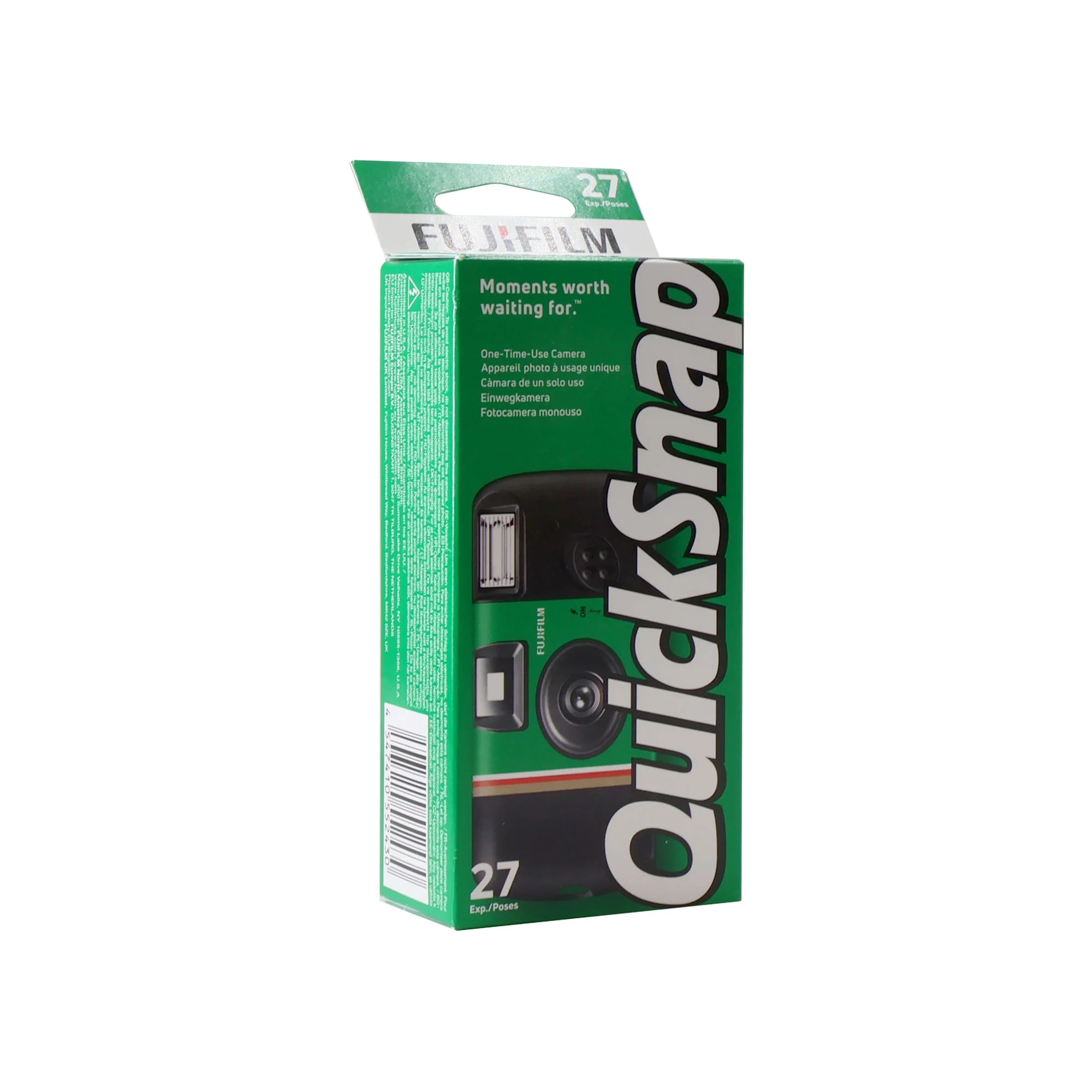 10x Fujifilm QuickSnap Flash 400 One-Time-Use Disposable Camera (27 Exposures) - Image 2