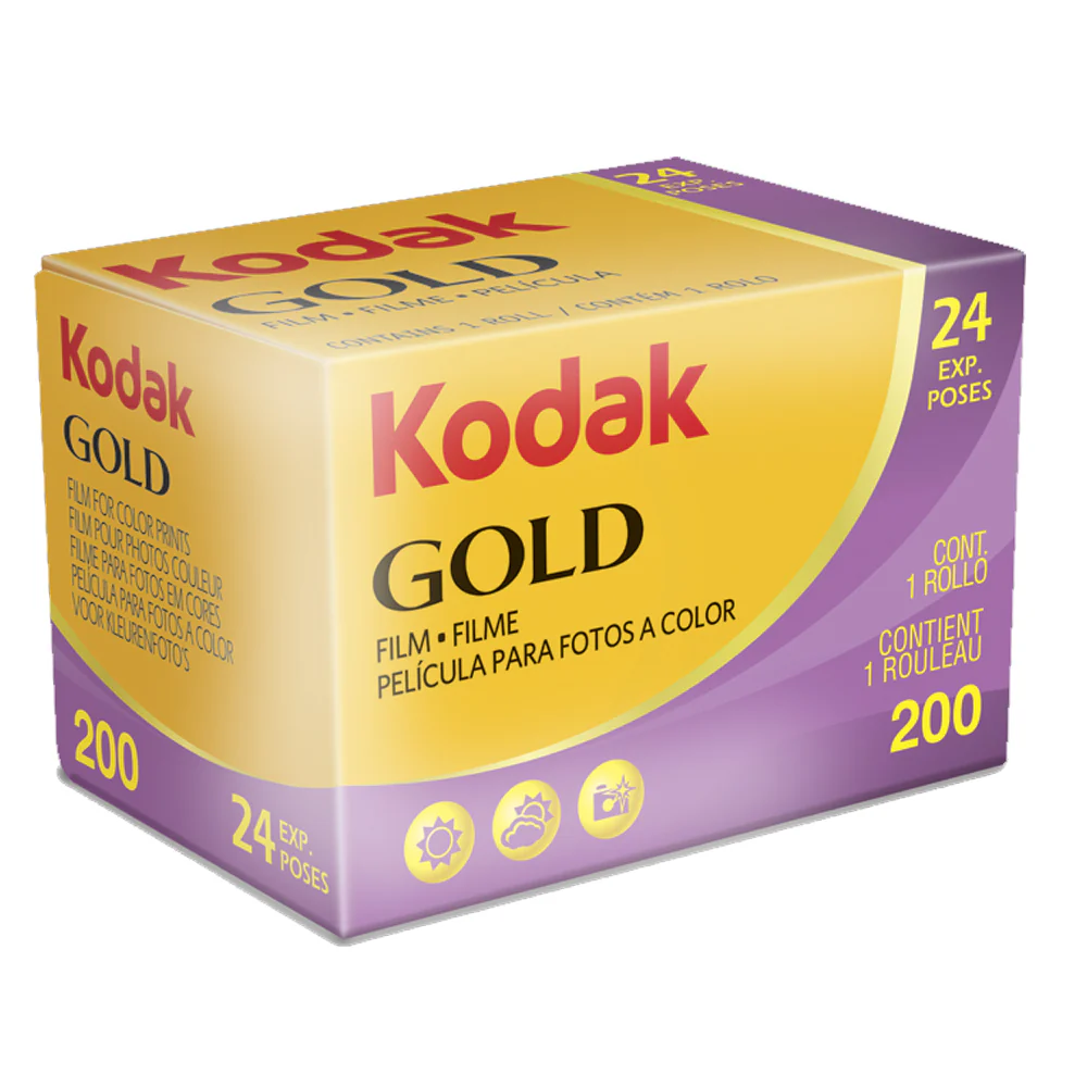 2x Kodak GOLD 200 Color Negative Film 35mm Roll Film, 24 Exposures + 2x Kodak Professional Portra 800 Color Negative Film (35mm Roll Film, 36 Exposures) - Image 4