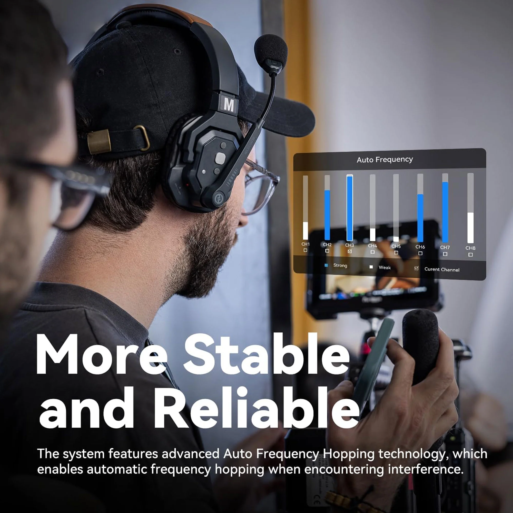 3x Hollyland Solidcom SE Global Full-Duplex Wireless Single-Ear Remote Headset (2.4 GHz) - Image 6