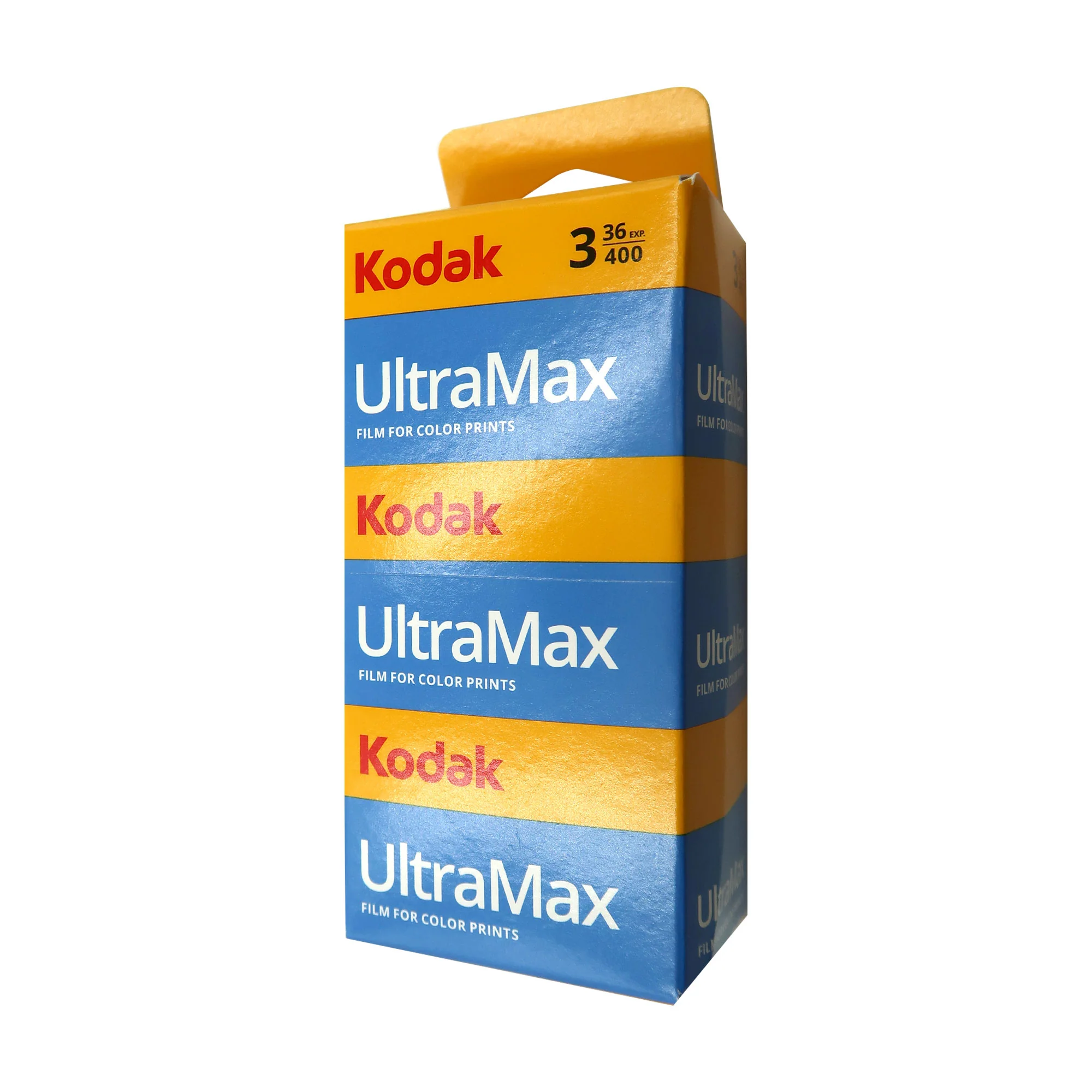 5x Kodak UltraMax 400 Color Negative Film (35mm, 36 Exposures) - 3 Pack - Image 2