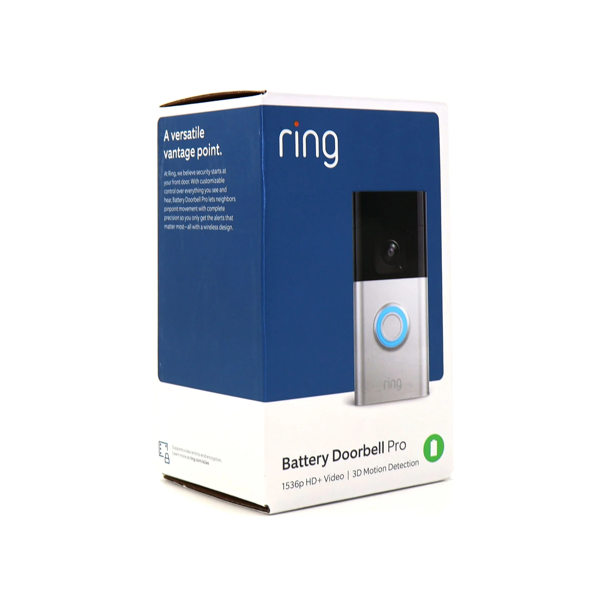 5x Ring Battery Doorbell Pro Smart Wi-Fi Video Doorbell - Battery-powered with 1536p HD+ Video (Satin Nickel) - Image 5