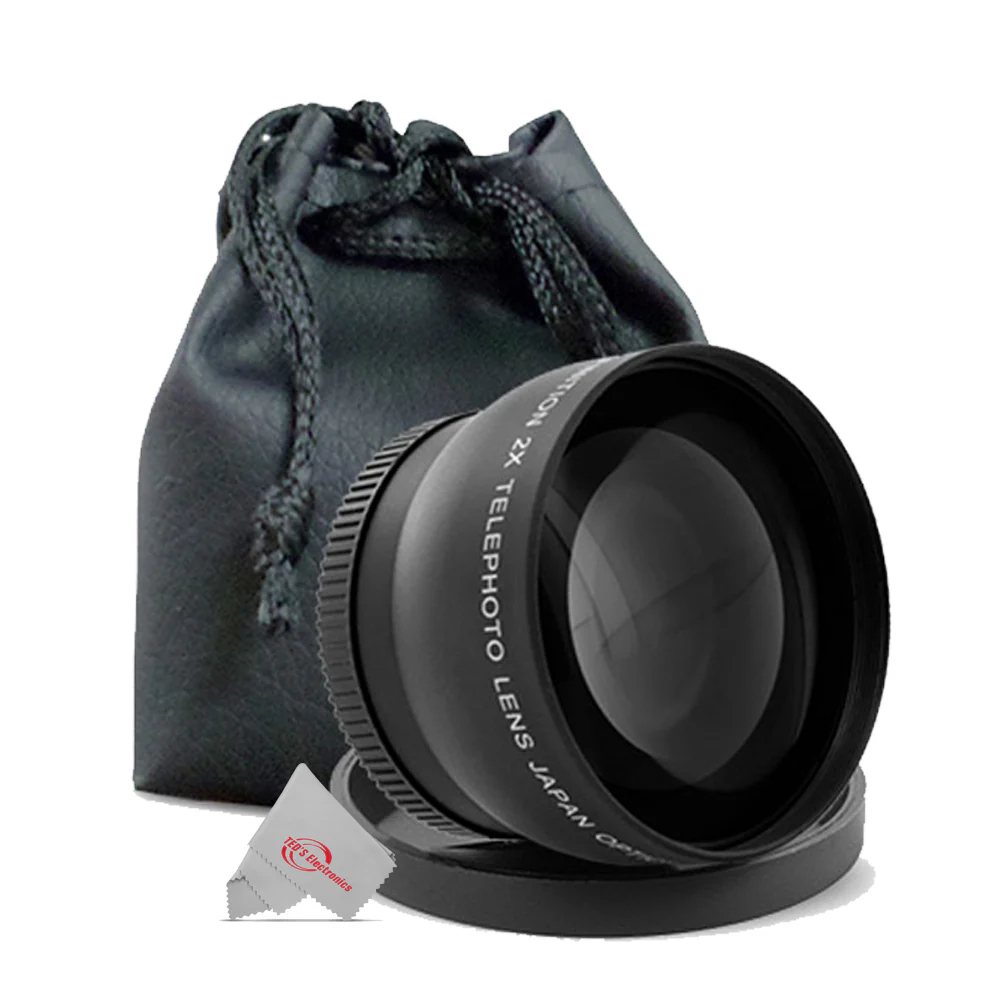 Vivitar 43mm UV CPL ND8 Filter Kit Multi-Coated HD Lenses for Canon Nikon Sony Pentax + Vivitar 43mm 0.43X Professional Wide Angle Lens with Macro + Vivitar 43mm HD Multi-Coated 2.2X Professional Telephoto Lens + Vivitar Lens Cleaning Pen + Dust Blower - Image 2