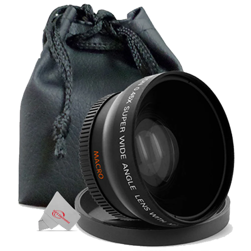 Vivitar 43mm UV CPL ND8 Filter Kit Multi-Coated HD Lenses for Canon Nikon Sony Pentax + Vivitar 43mm 0.43X Professional Wide Angle Lens with Macro + Vivitar 43mm HD Multi-Coated 2.2X Professional Telephoto Lens + Vivitar Lens Cleaning Pen + Dust Blower - Image 3