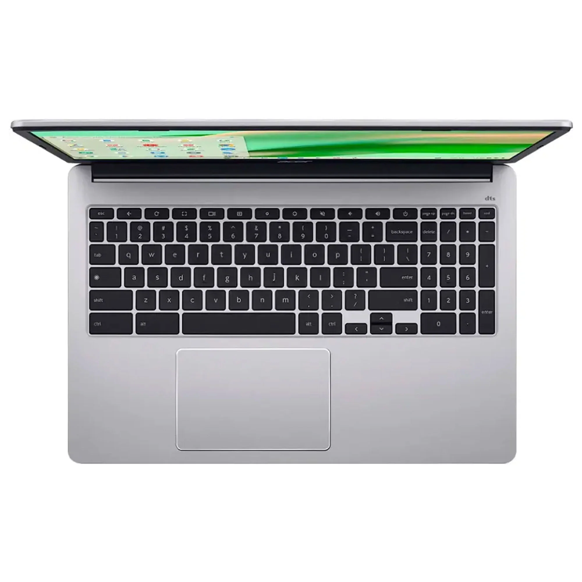 Acer Chromebook 315 15.6" Full HD Laptop - Intel Celeron N4500, 4GB LPDDR4X, 64GB eMMC (Sparkly Silver) with Protective Case + Cables - Image 6