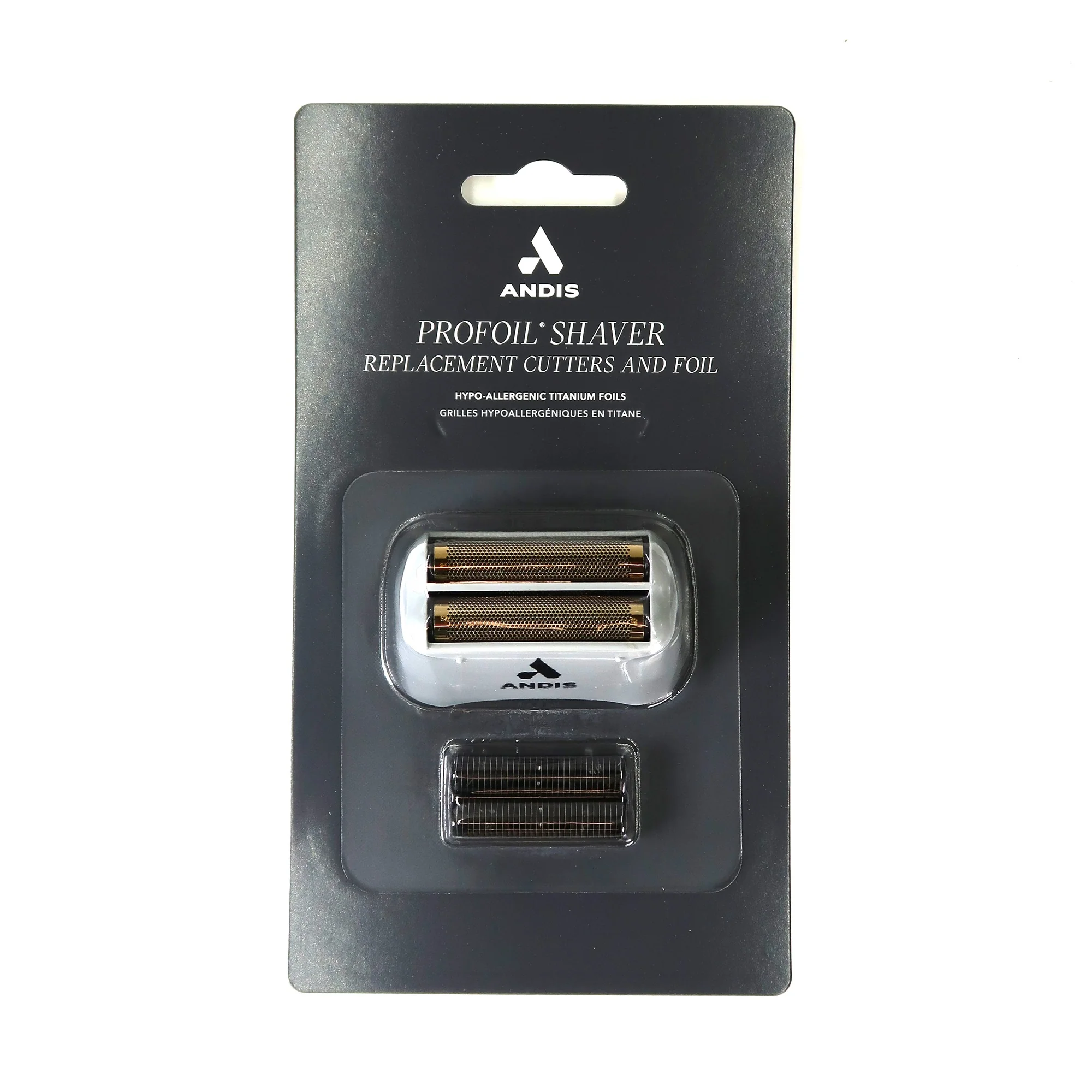 Andis Profoil Professional Titanium Foil Shaver 17235 with 3x Shaver Replacement Cutters, Foil 17280 and BaByliss Pro Fade Soft Knuckle Neck Brush White - Image 5