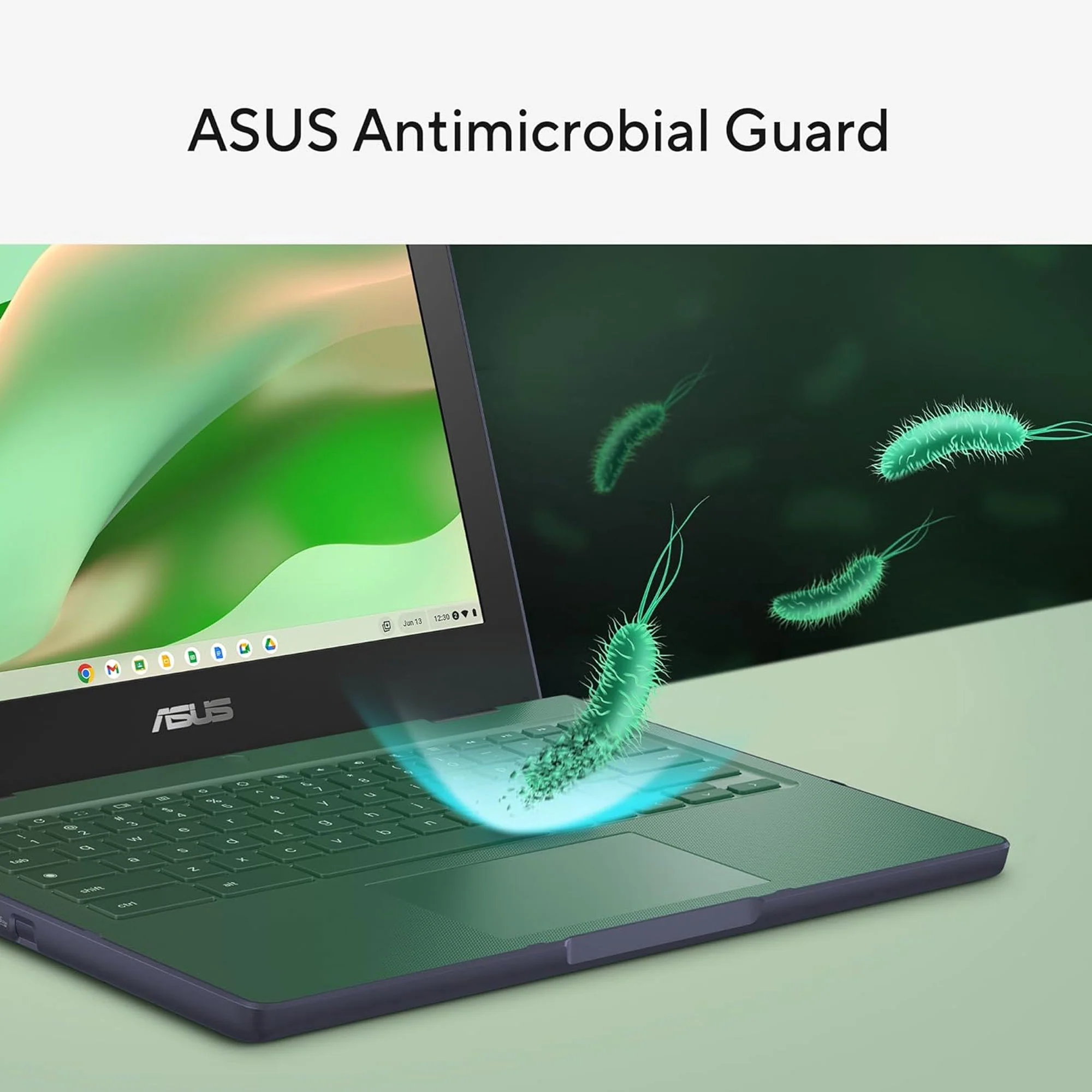 ASUS Chromebook CR11 11.6'' Ruggedized Laptop Intel Processor N100 Processor, 4GB RAM, 64GB eMMC Storage (Mineral Grey) Complete Creator Kit - Image 4