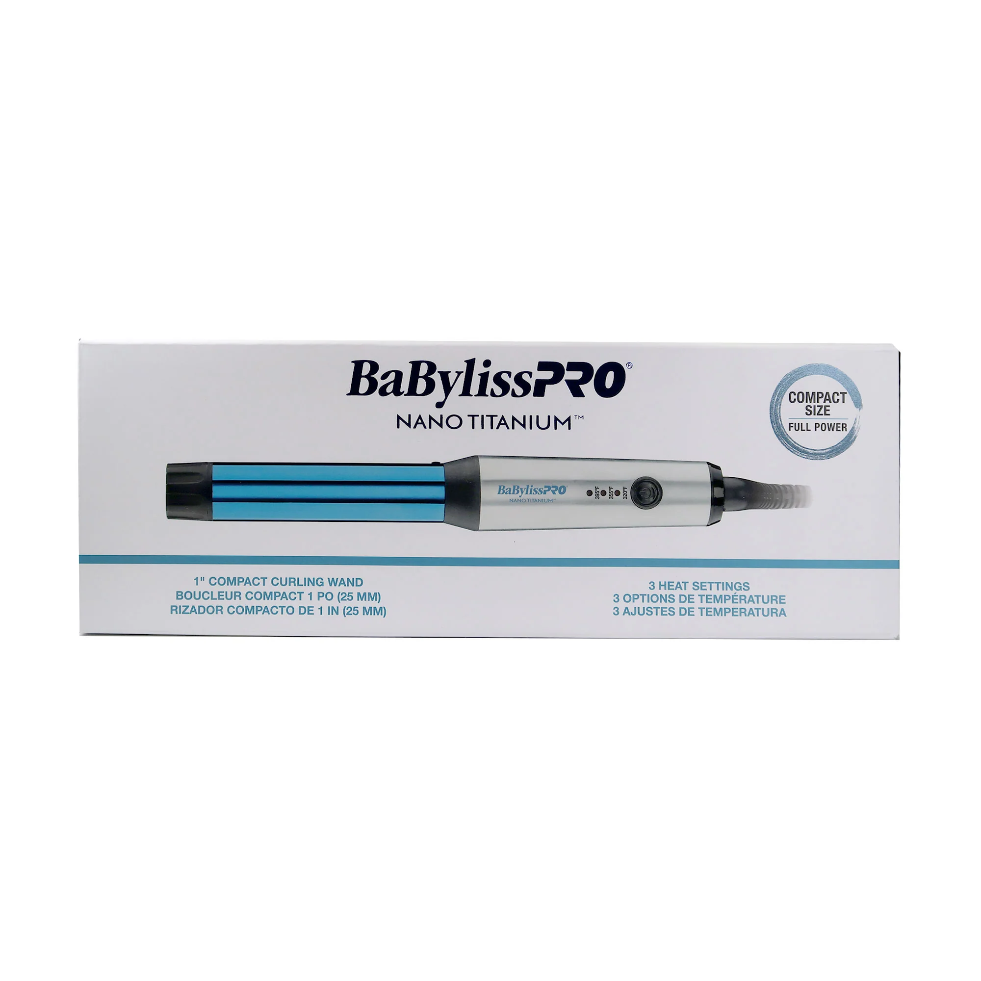 BaByliss Pro Limited-Edition Nano Titanium High-Speed Dual Ionic Dryer BNTMB9100 with Nano Titanium 1" Compact Full Power Curling Wand BNTMWUC - Image 7