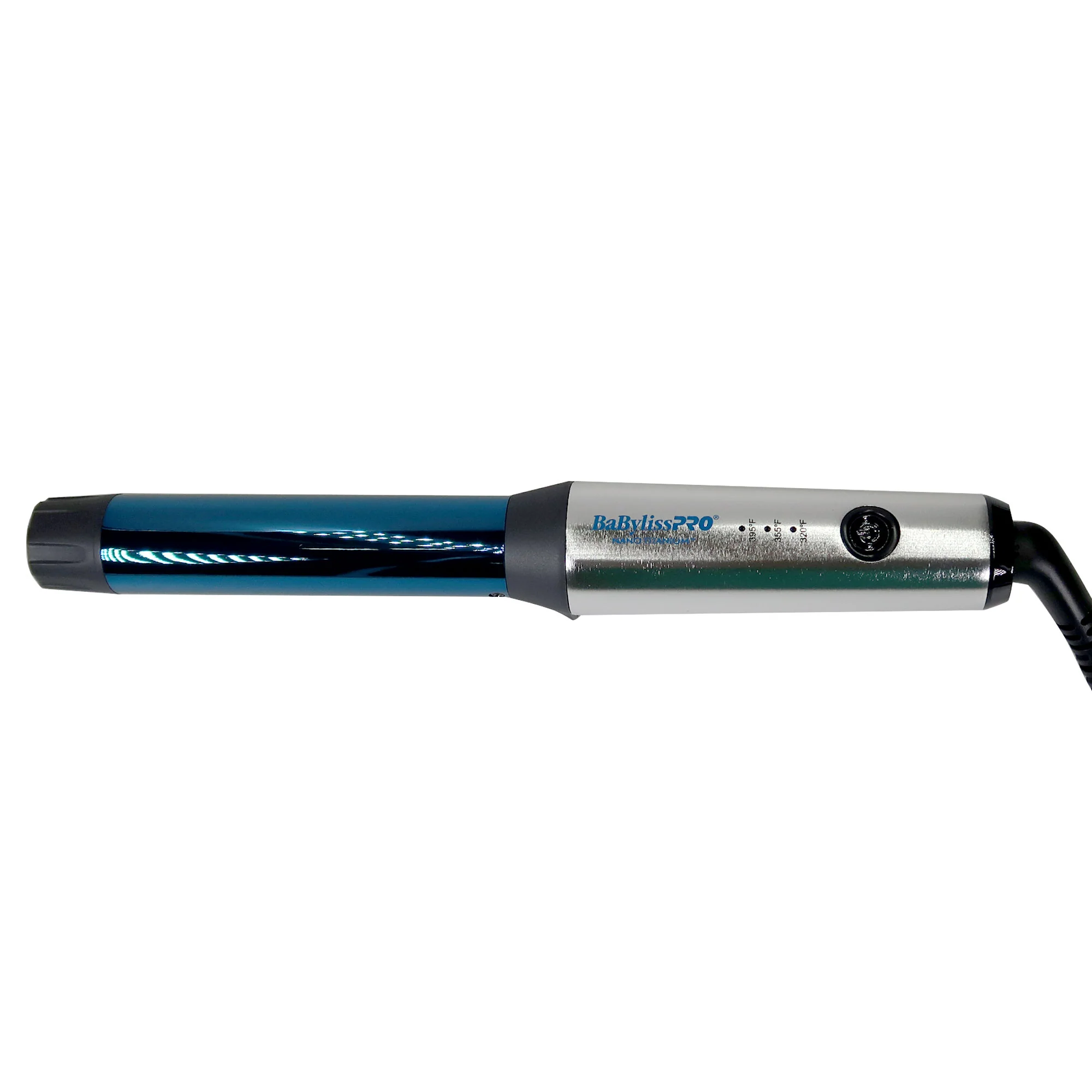 Babyliss Pro Nano Titanium 1" Curling Wand #BNTMWUC with 12-Roller Hairsetter #BABNTCHV1 and Barber Cape - Image 4