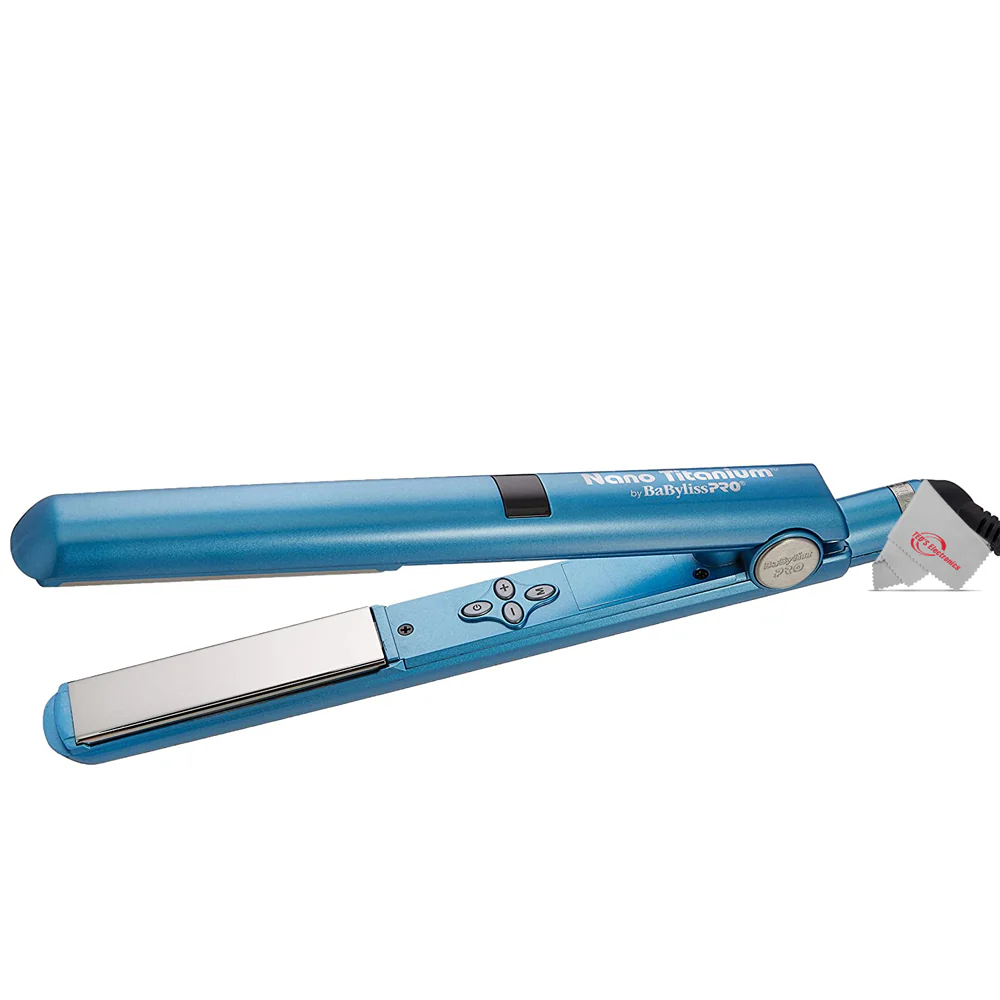 Babyliss Pro Nano Titanium 1" Curling Wand BNTMWUC with 1" Digital Flat Iron BNT4095TUC - Image 6