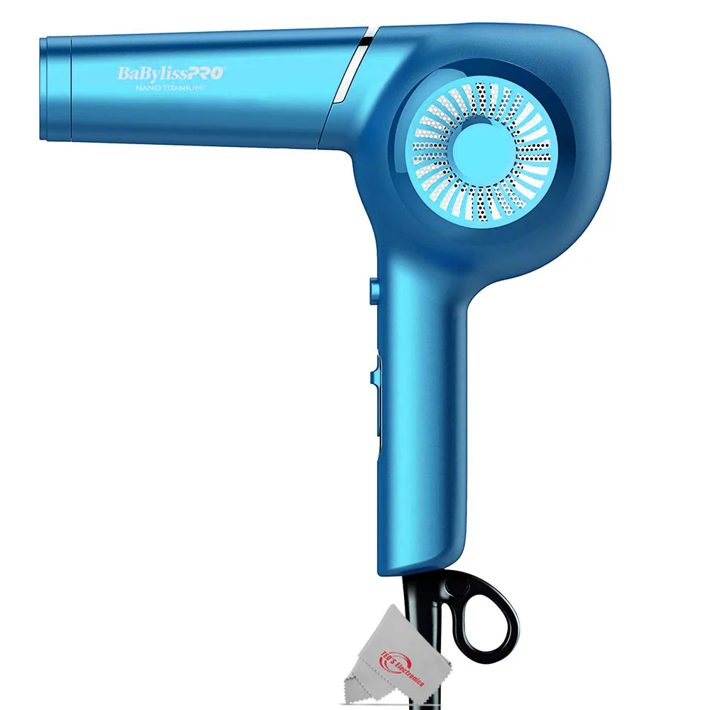 BaByliss Pro Nano Titanium 1" Ultra-Thin Straightener & Professional Pistol-Grip Hair Dryer with Nano Titanium Marcel Curling Iron 1¼" BNT125M - Image 5