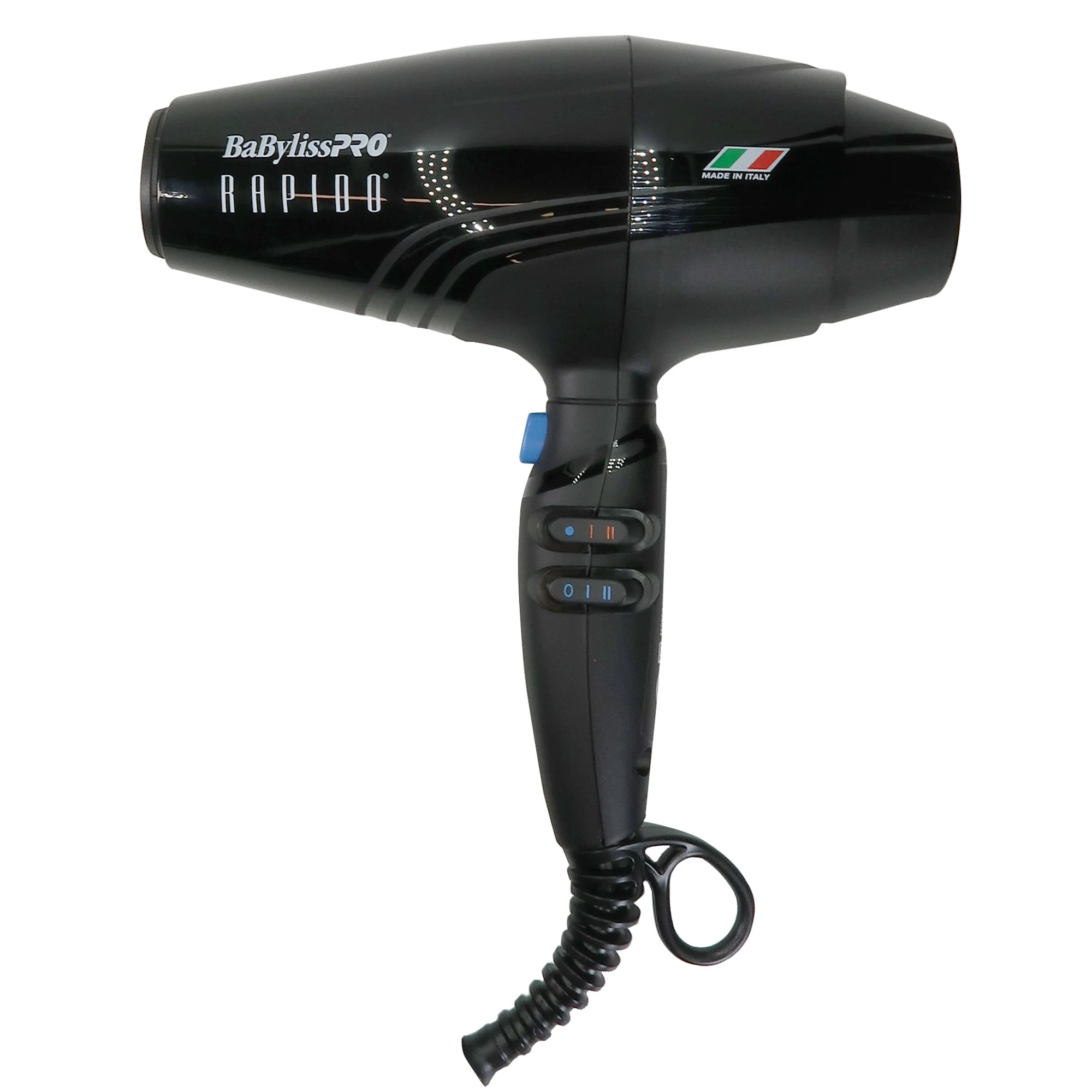 BaByliss Pro Nano Titanium Italian Performance Hair Dryer Blow Dryer BRAP1 with Porcelain Ceramic Straightening Iron 1" BABP9557UC and Ergo-Grip Brush - Image 3