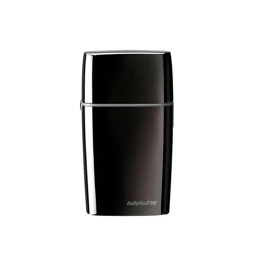 BaByliss Pro FOILFX02 Cordless Metal Double Foil Shaver FXFS2B BLACK with BaByliss Pro Barberology Foil Shaver Storage Case #FXFS2BPCASE (Black) - Image 5