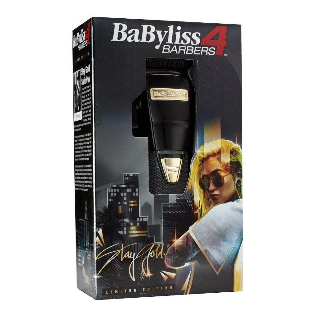 BaByliss Pro Black FX Collection Skeleton Cordless Trimmer FX787BN + Cordless Clipper FX870BN + Turbo Dryer Kit - Image 7