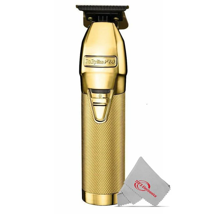 BaByliss PRO GOLD FX Skeleton Trimmer FX787G with Replacement Blade Accessory Kit - Image 2