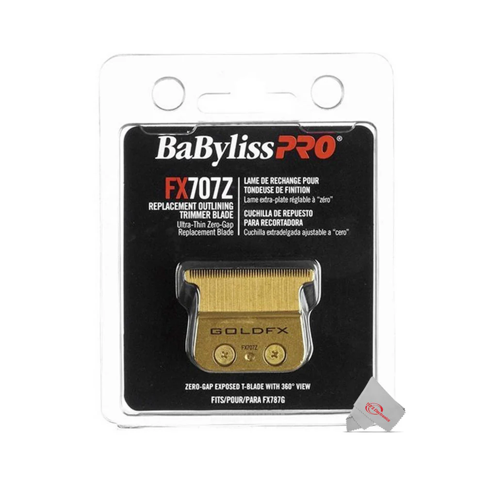 BaByliss Pro FXONE GOLDFX All-Metal Interchangeable-Battery Trimmer FX799G with FX707Z Replacement Outlining Trimmer Blade for FX787 Trimmers and GoldFX Metal Comb Set - Image 10