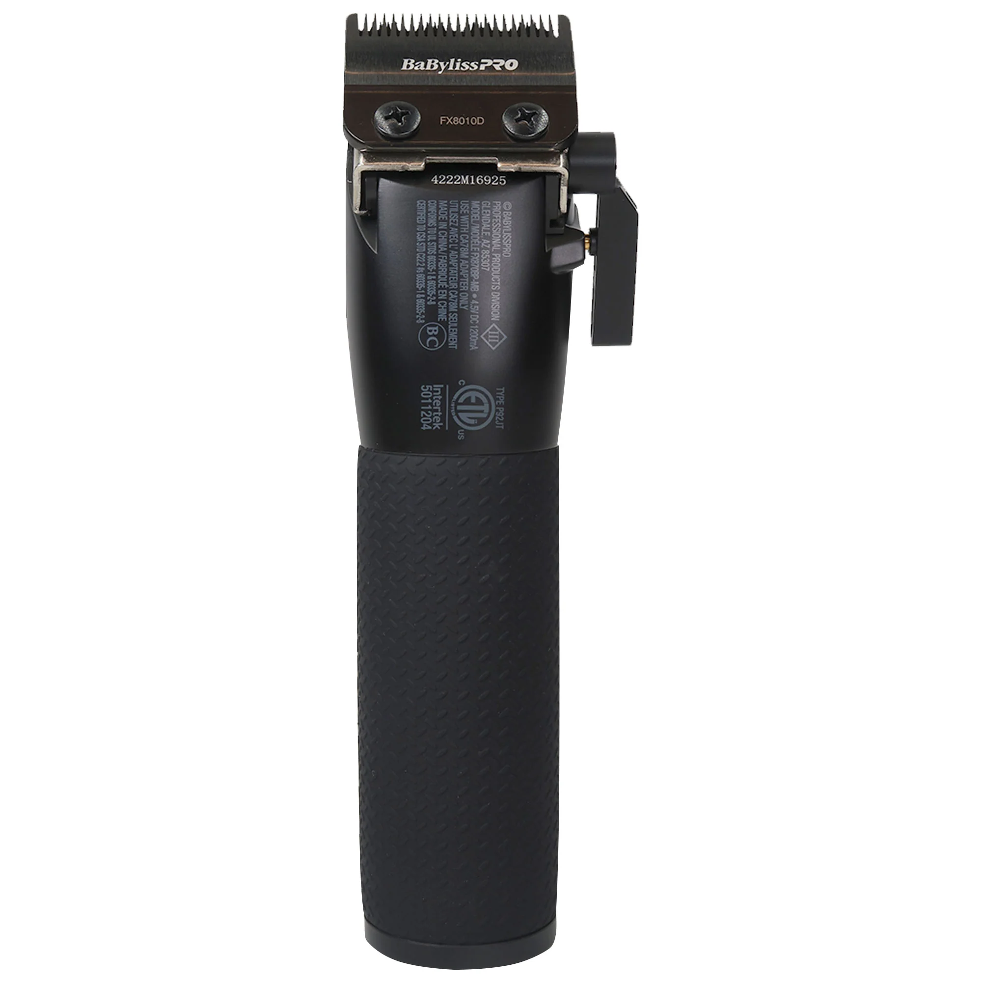 BaByliss Pro BOOST+ Clipper #FX870BP-MB Matte Black with Soft Knuckle Neck Brush and Barber Cape - Image 4