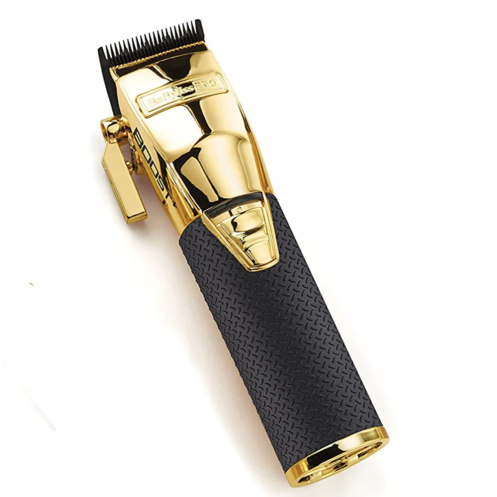 BaByliss PRO GoldFX Boost+ Gold Adjustable Blade Cordless Clipper (FX870GBP) Barber Accessory Bundle - Image 3