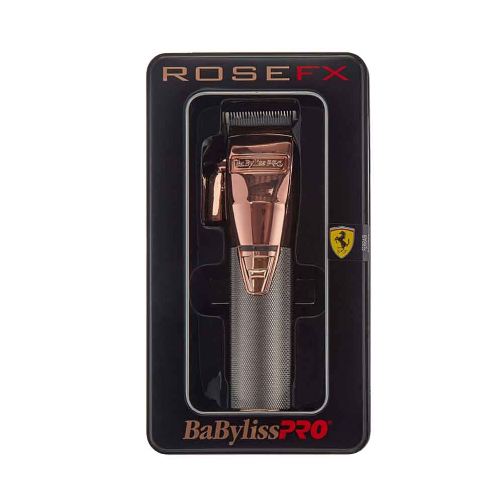 BaByliss Pro FX870RG Cordless Lithium-Ion Adjustable Clipper Rose Gold with Styling Comb - Image 4