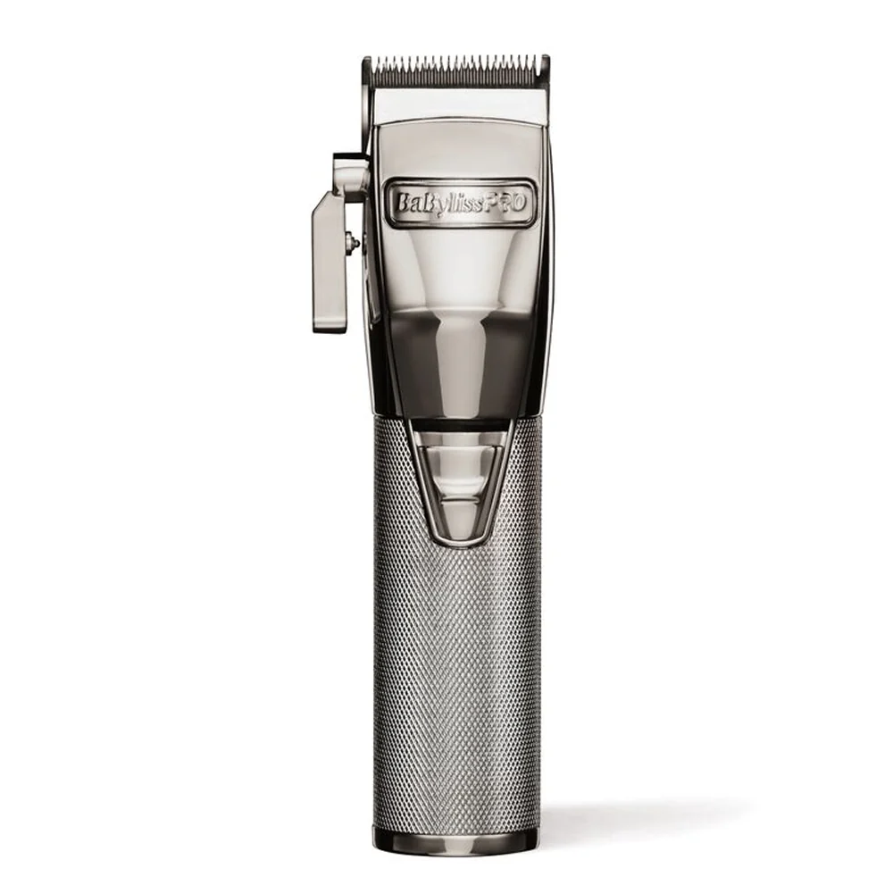 BaByliss Pro LIMITEDFX Collection Limited Edition Trimmer and Double Foil Shaver Silver #FXDUOFS2TS with BaByliss Pro FX870S Cordless Clipper Lithium-Ion Adjustable - Image 7