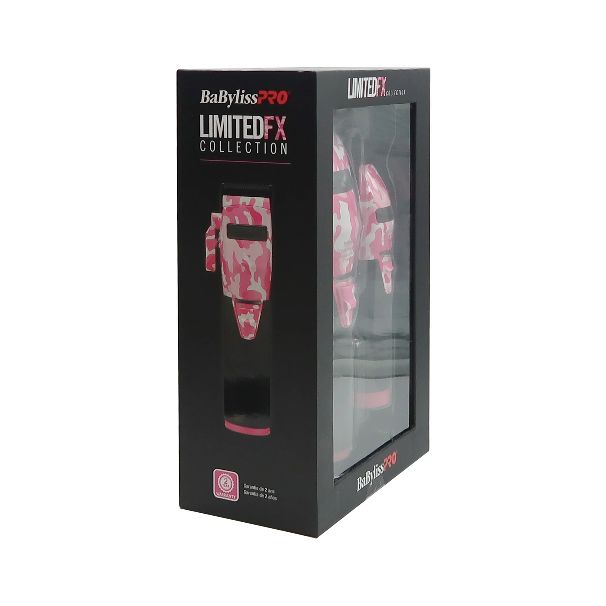 BaByliss Pro LIMITEDFX Pink Camo Clipper and Trimmer Collection #FXHOLPKCAMPK with Babyliss Pro Barber Apron and Wahl Neck Duster #3722-100 - Image 4