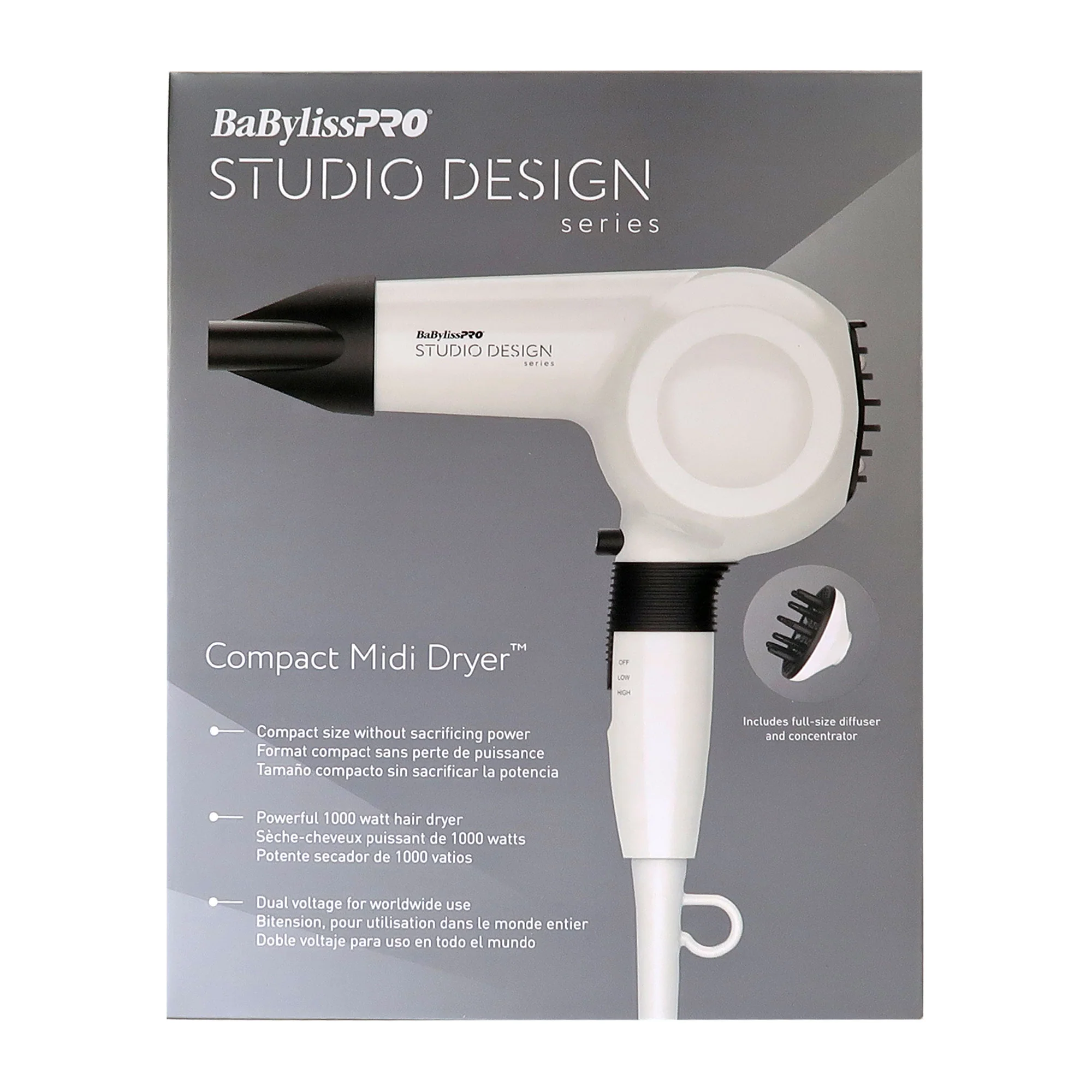 BabylissPro BCI250UC Studio Design Series Compact Midi Dryer - Image 5