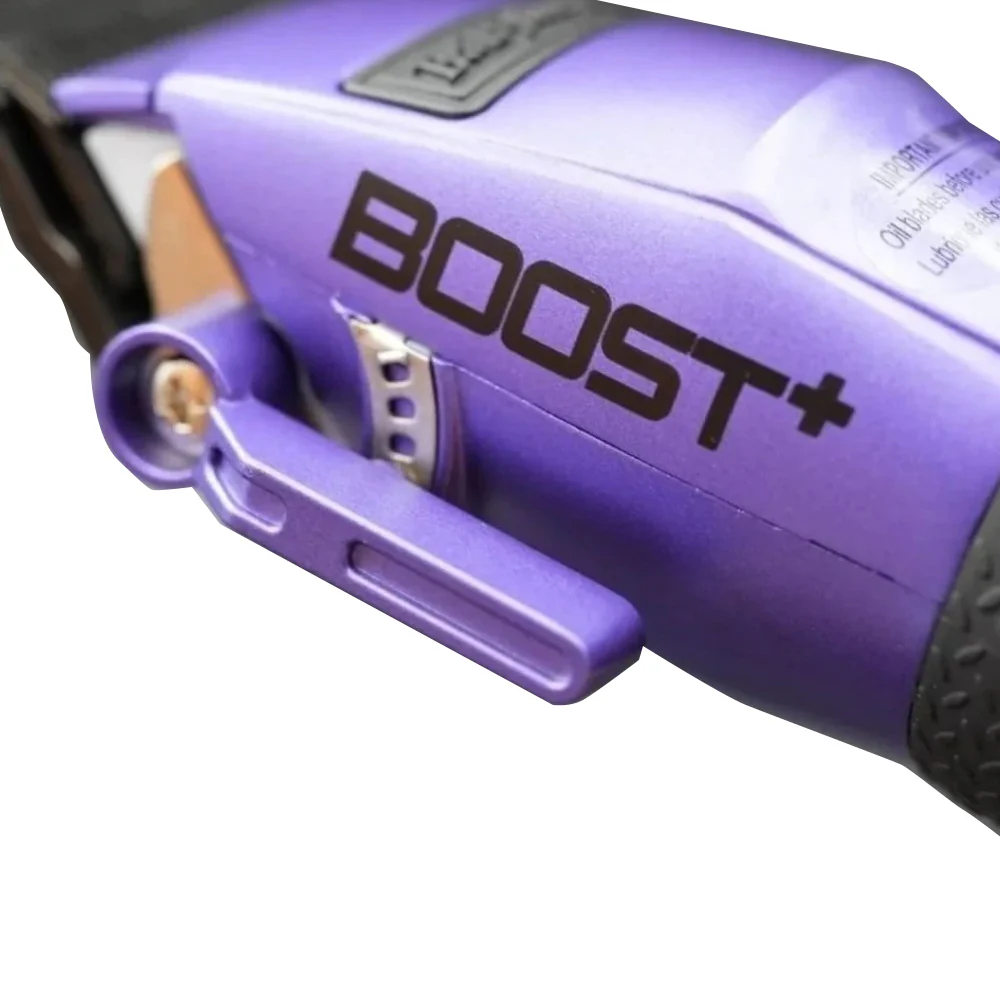 BaByliss Pro FX870PI BOOST+ Influencer Collection Cordless Clipper - Purple + Fade Soft Knuckle Neck Brush - Image 4