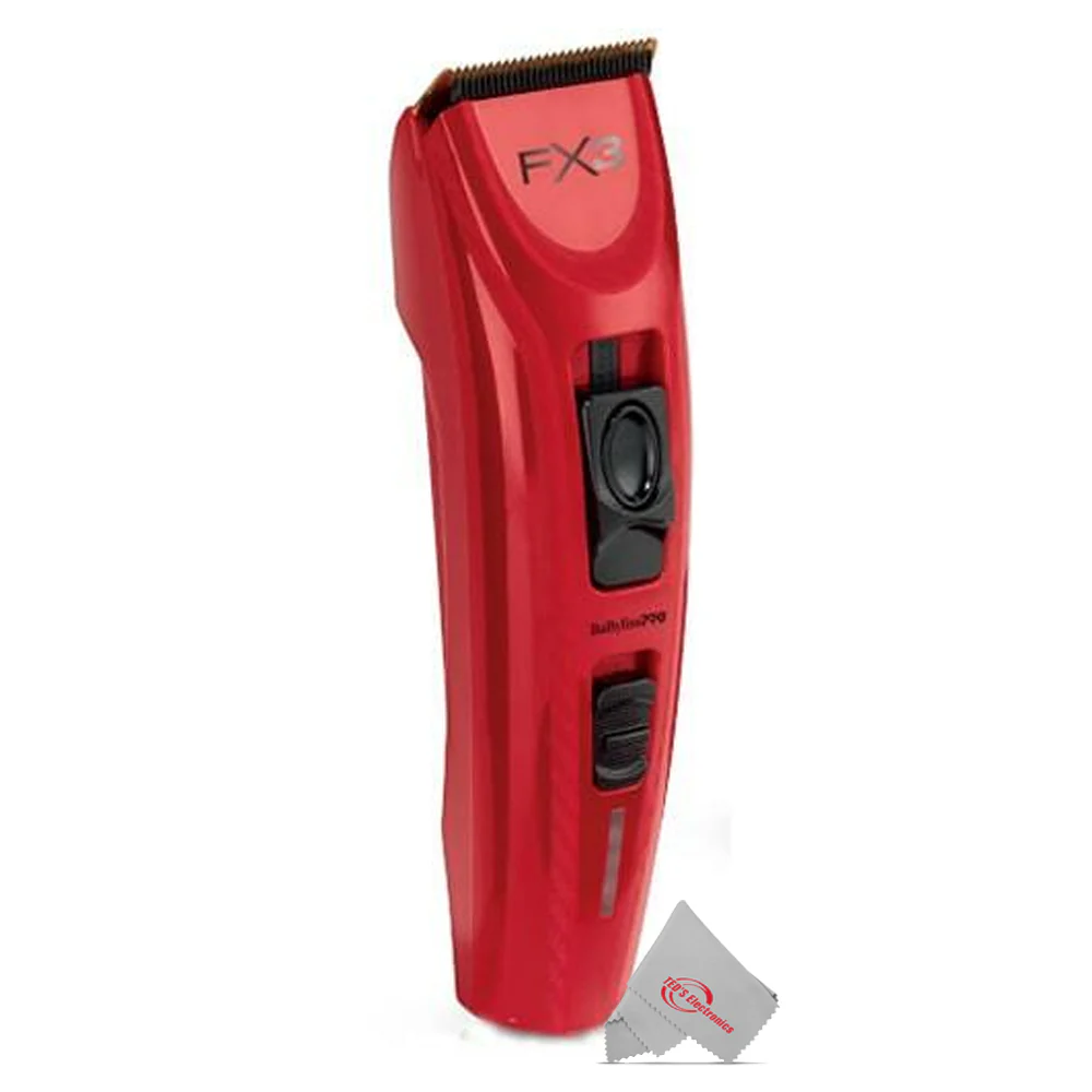 Babyliss Pro FX3 High-Torque Cordless Trimmer FXX3T and High Efficiency Cordless Clipper FXX3C Set - Image 5