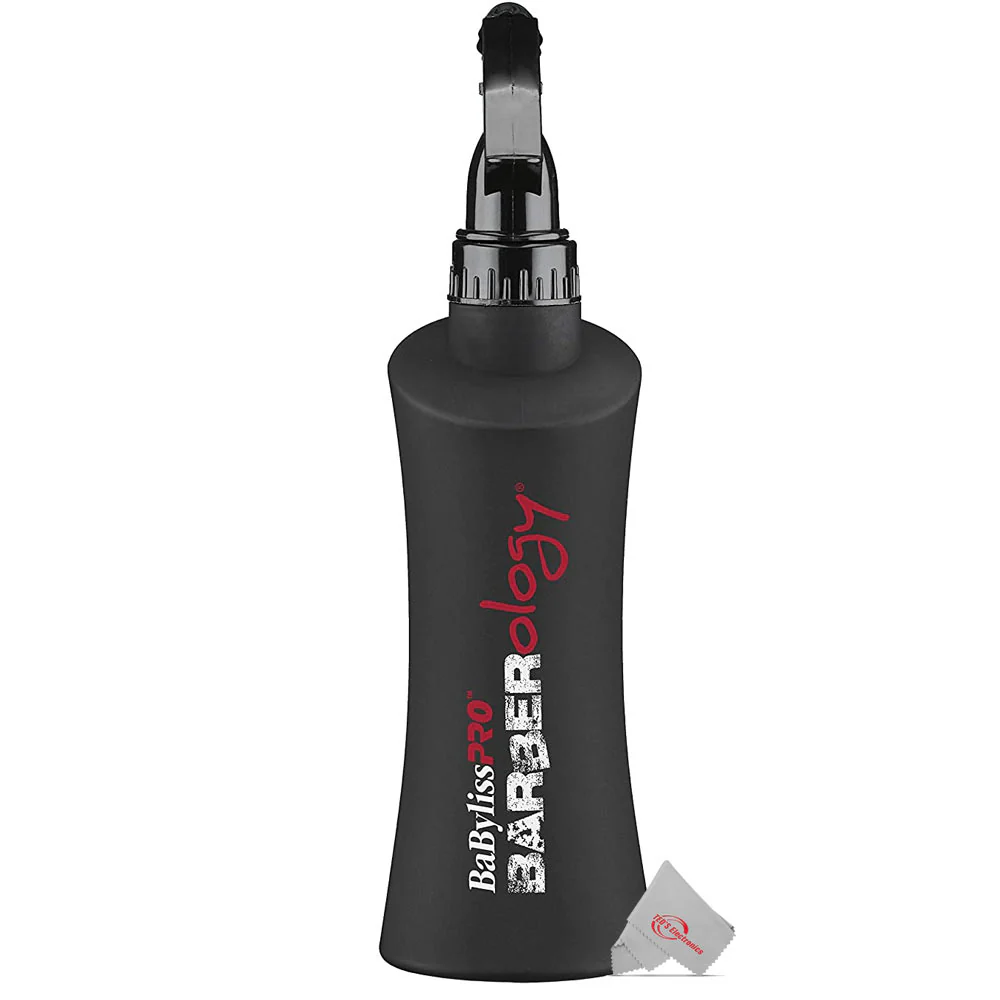 Babyliss Pro BSPRAYBOT Barberology 10oz Spray Bottle + Fade Brush BPFADEB + 9" Clipper Comb - Image 4