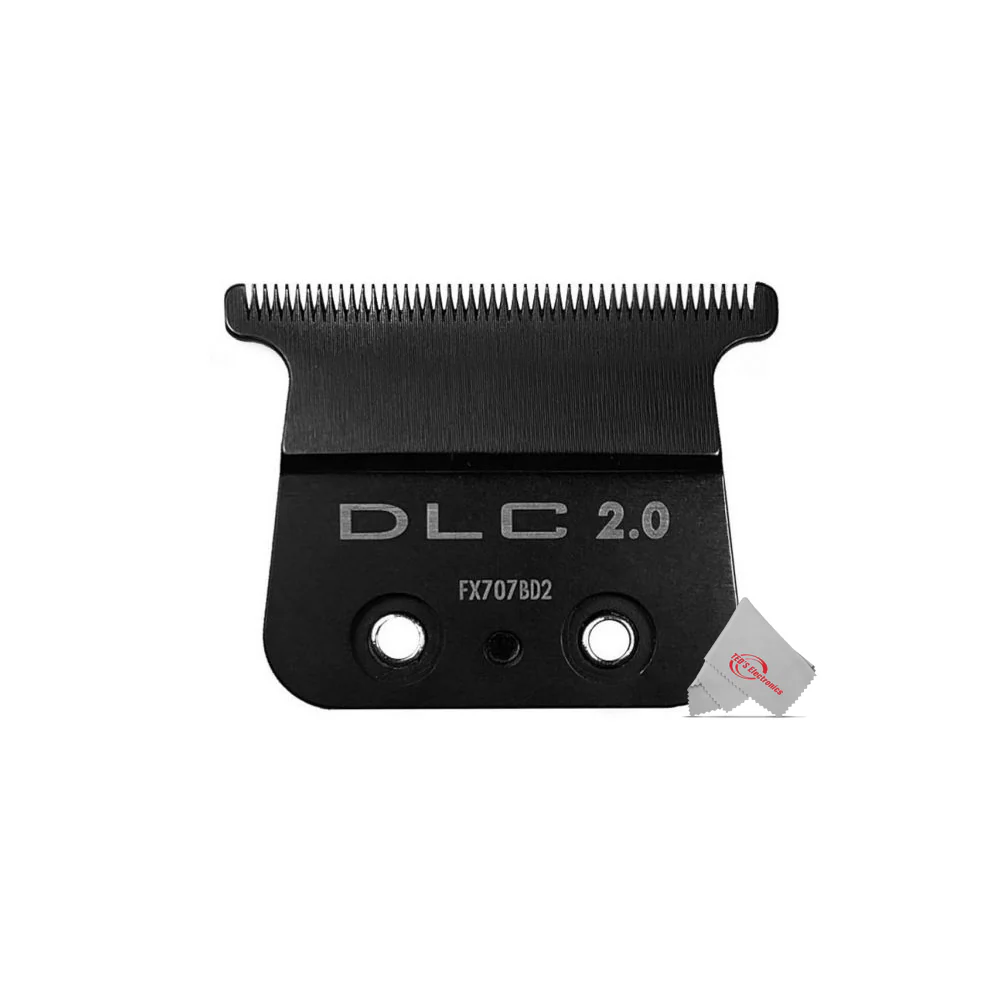 10x Babyliss Pro DLC 2.0MM Deep Tooth T-Blade FX707BD2 - Image 3