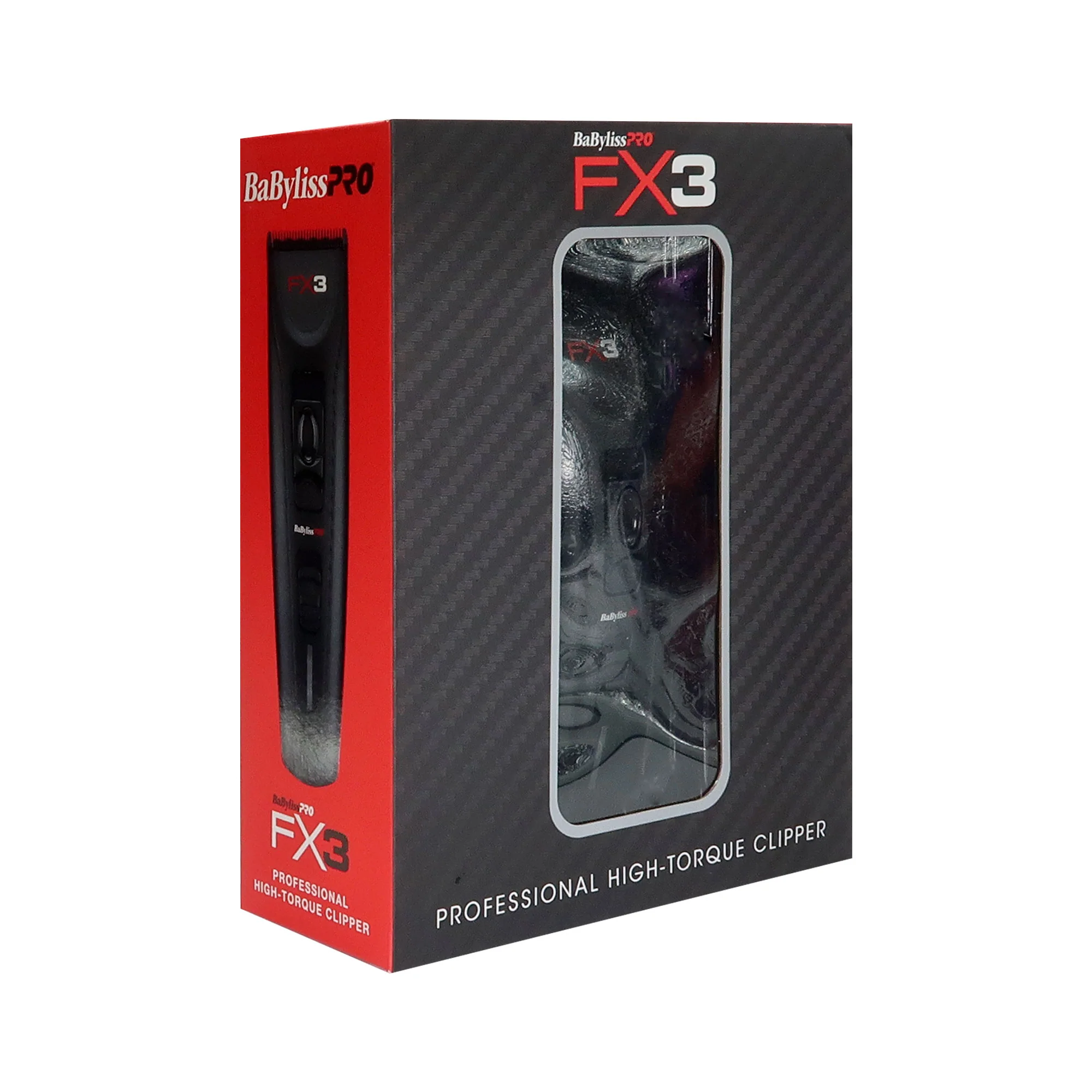 BaByliss Pro FX3 High Torque Cordless Clipper FXX3CB with FX3 Professional High-Speed Foil Shaver FXX3SB and FX3 High Torque Trimmer FXX3TB - Image 4