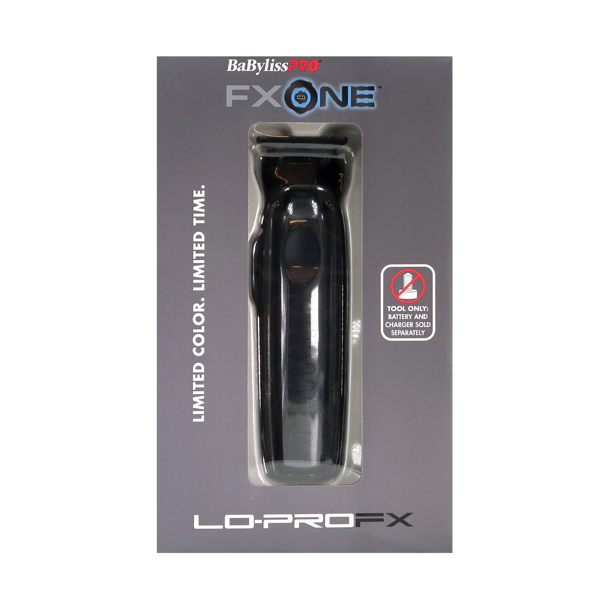 BaByliss Pro FXONE LO-PROFX LIMITED EDITION Trimmer & Clipper - Matte Black (TOOL ONLY) #FX729MBLT with BaByliss Pro FXONE Accessories Kit (Includes Battery, Charging Base, Cord & Adapter) - Image 9