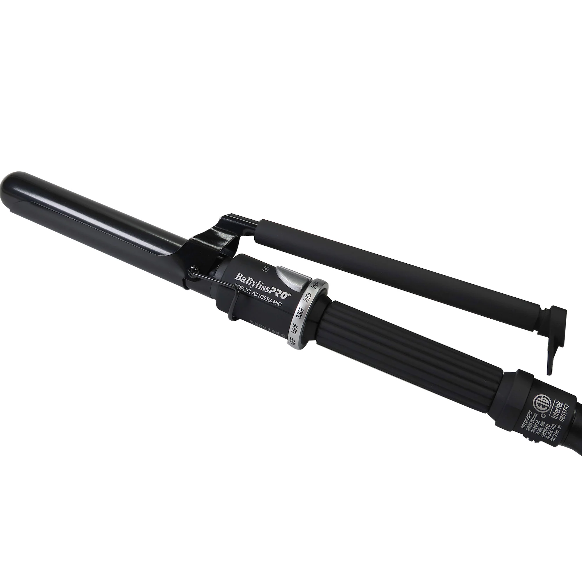 BaBylissPRO Porcelain Ceramic Marcel 1" Curling Iron BP100MUC with BaByliss Pro Nano Titanium Prima2000 3/4" Mini Flat / Curling Iron Iridescent #BNTBRB2000UC - Image 8