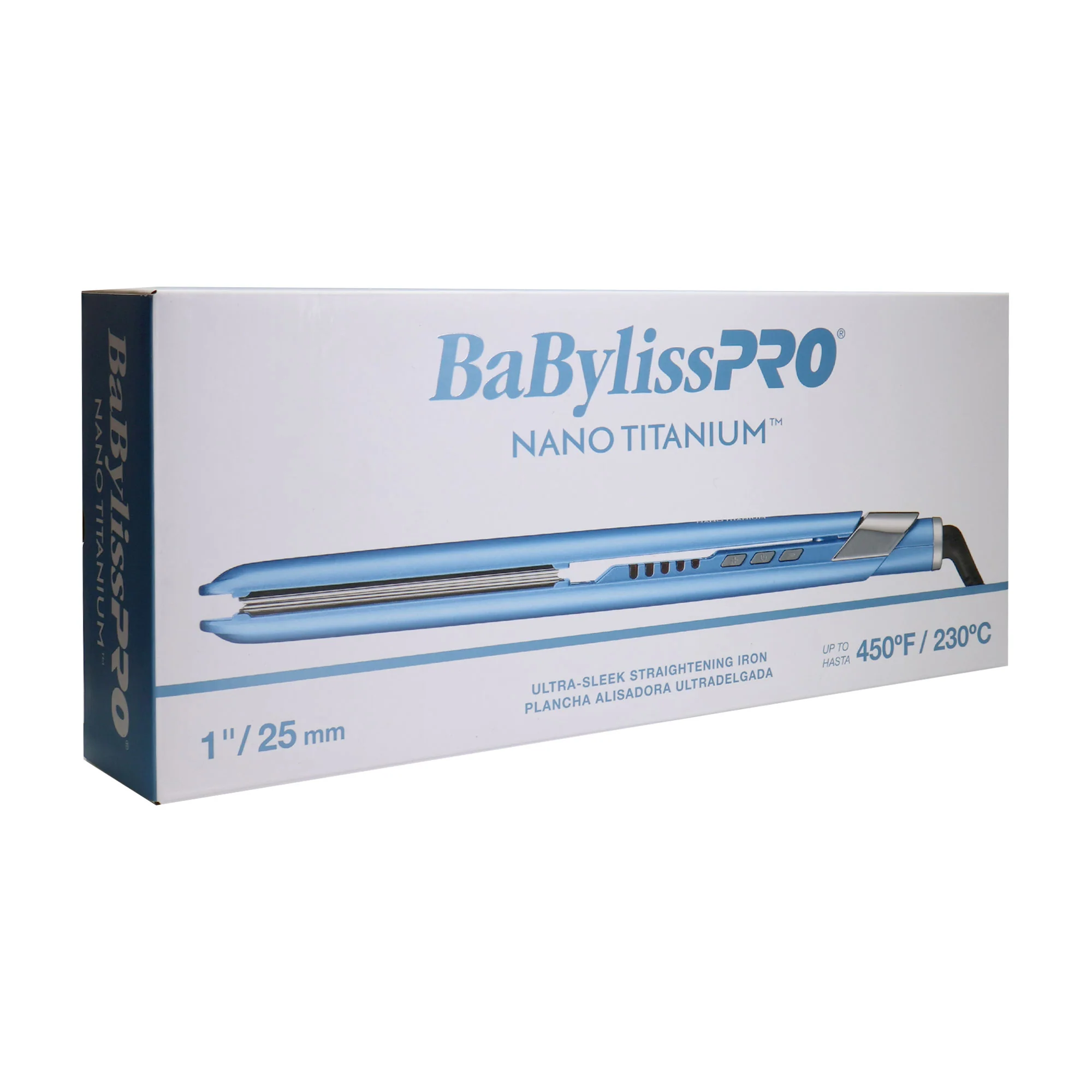 BaByliss Pro Nano Titanium 1" Ultra-Sleek Hair Straightener, Flat Iron - Image 5