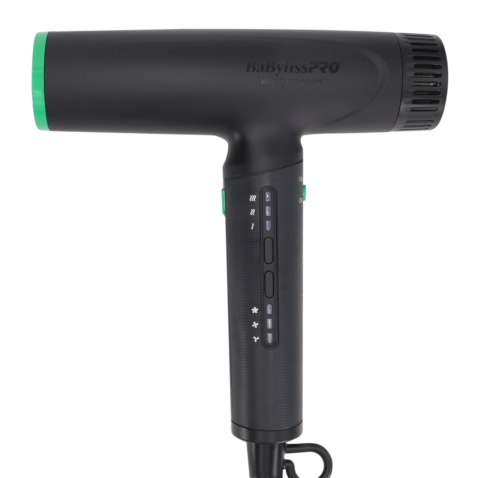 BaByliss Pro Nano Titanium Limited Edition Professional Nano Light Ionic Hair Dryer (Tomb45 Collection) with Conair Pro Ergo-Grip Detangler Brush - Image 2