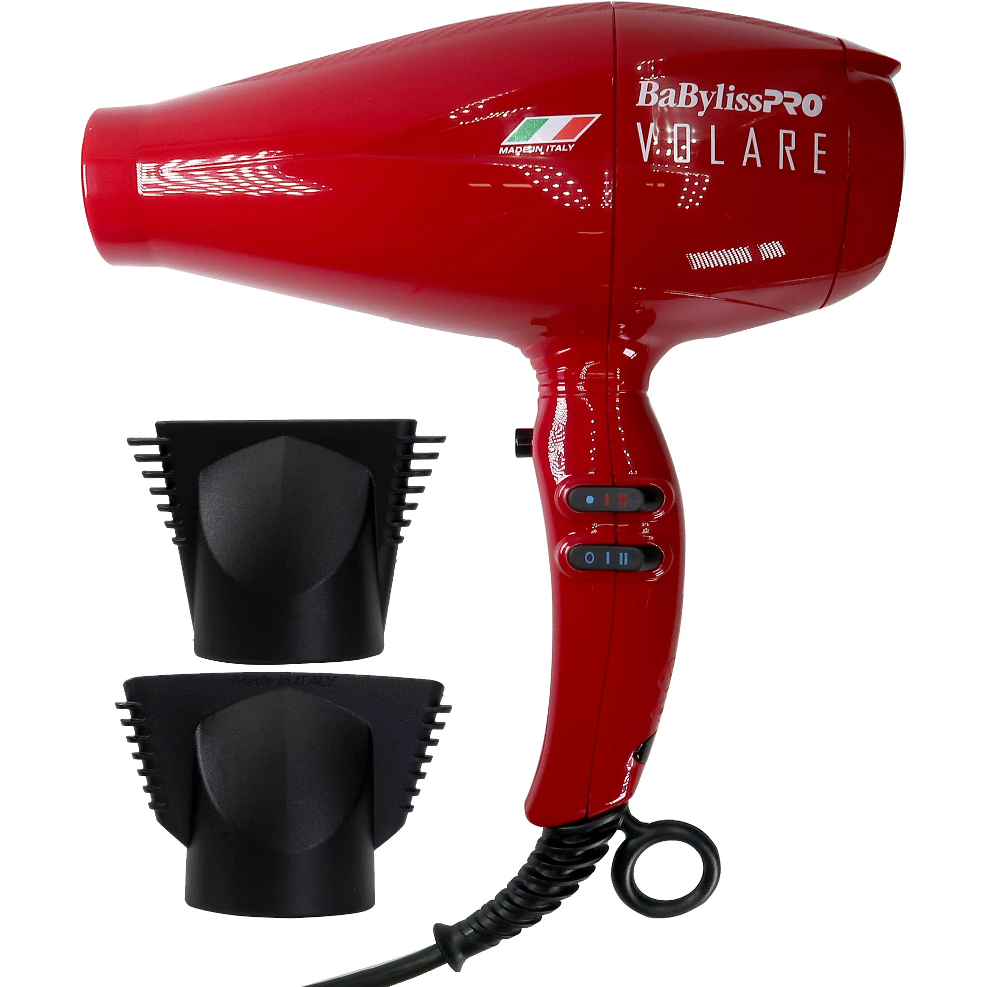 BaByliss Pro Volare Nano Titanium Italian Performance Hair Dryer (Red) BRVOL1 with Limided Edition LO-PRO FX Cordless Clipper (Van Da' Goat) FX825RI and Foil Shaver FXX3SB + Comb - Image 6