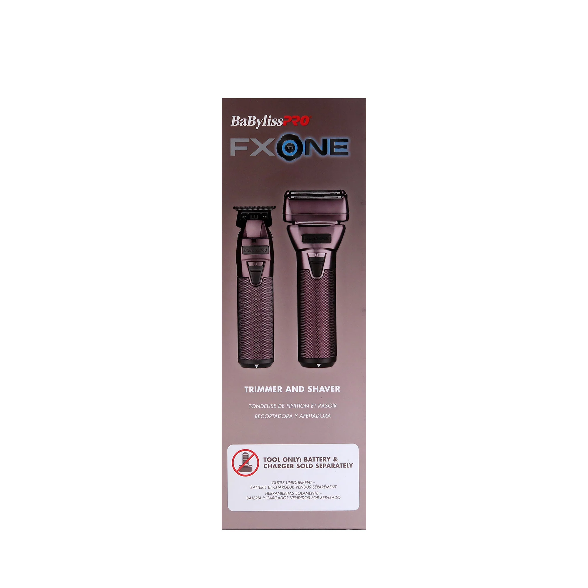 BaByliss Pro LimitedFX FXONE Nightfall Collection Trimmer & Foil Shaver FX1FSTPTO with Dual-Charging Prepack [2 Batteries, 1 Charging Stand] - Image 7
