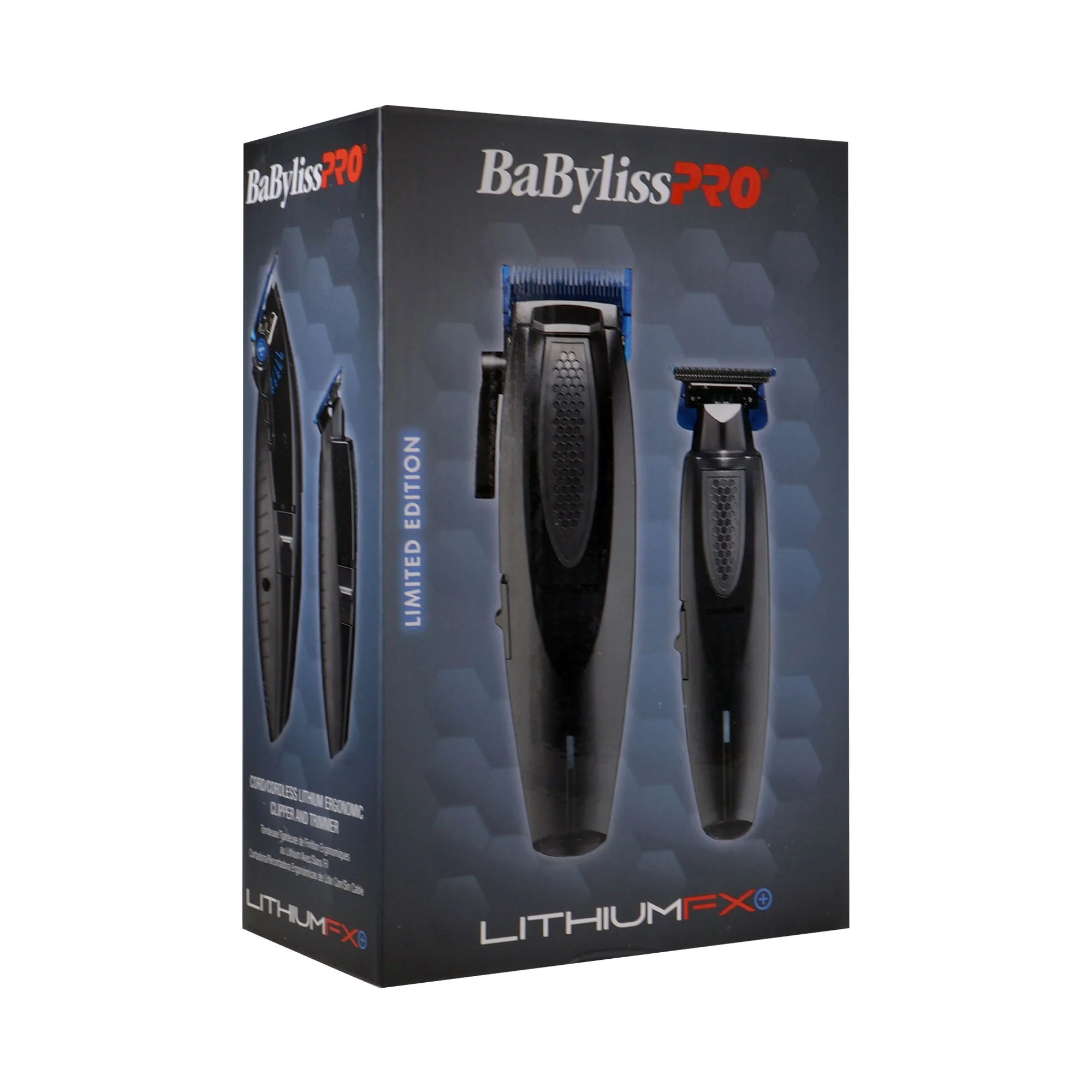 BaBylissPRO LithiumFX+ Ergonomic Clipper & Trimmer Value Set (FX73DUOCTMB) - Image 4