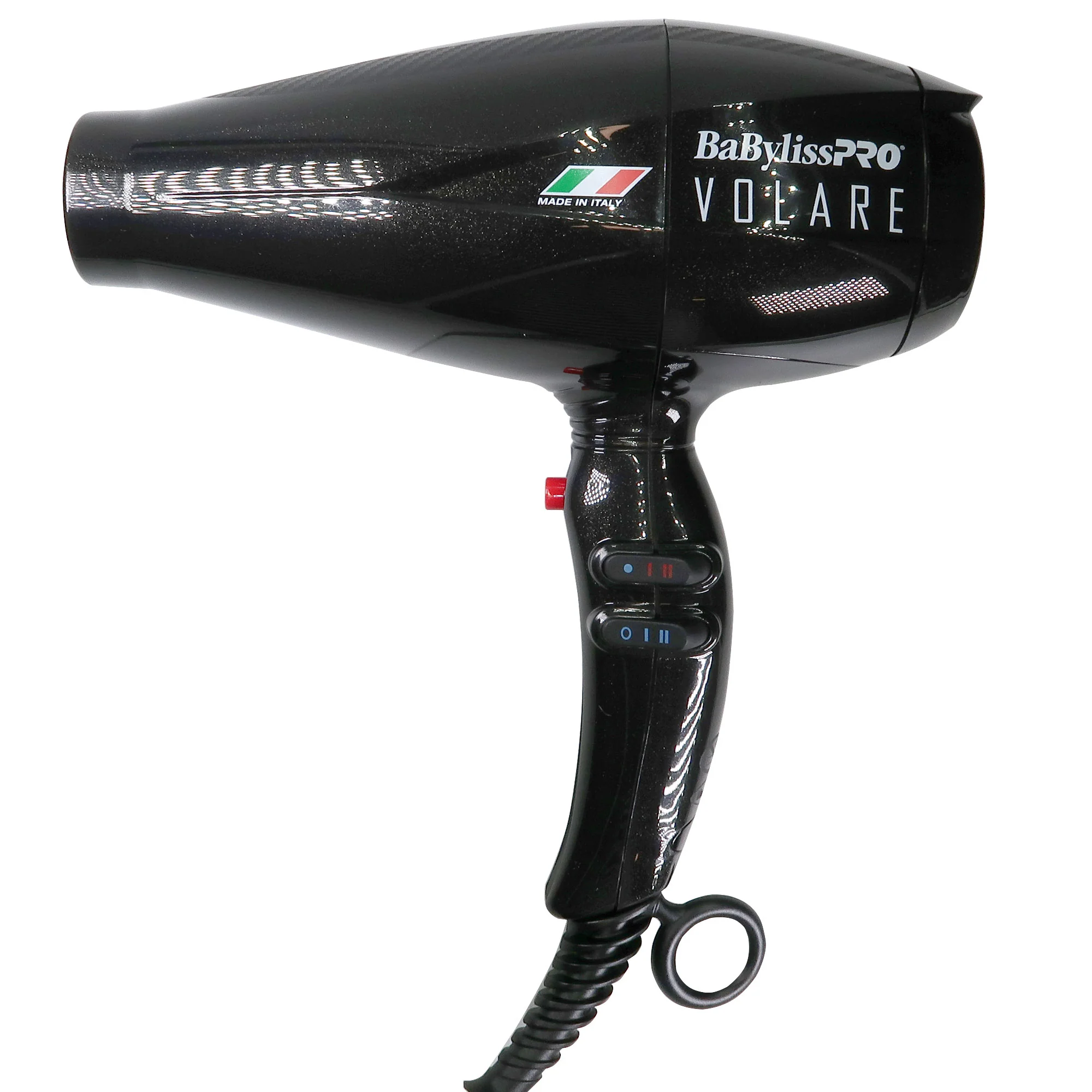 BaByliss Pro Nano Titanium Hair Dryer 2000W Hair Blower Black #BVOL1 with Comb and Barber Apron - Image 2