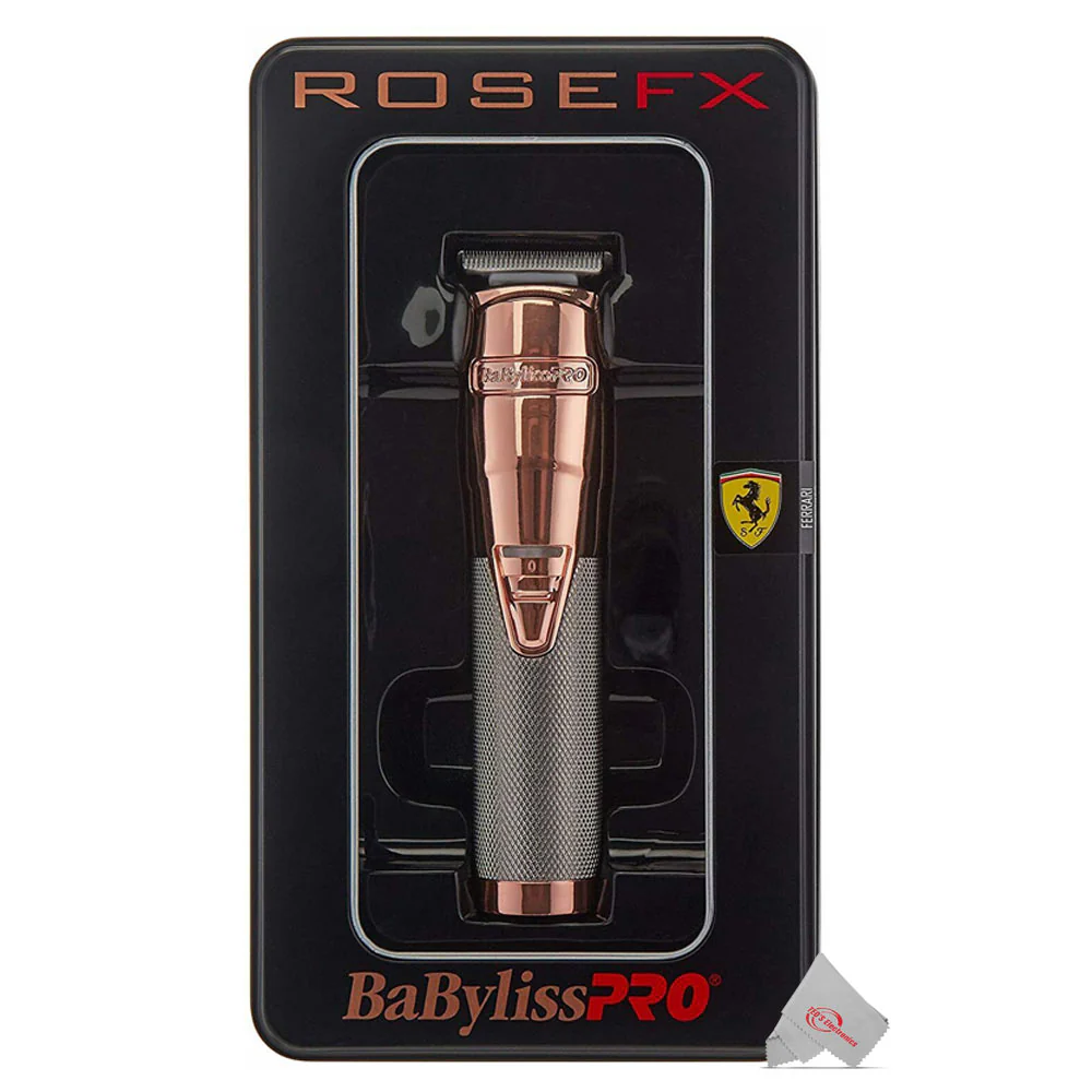 Babyliss Pro FX788RG Cordless Metal Lithium Trimmer Rose Gold - Image 4