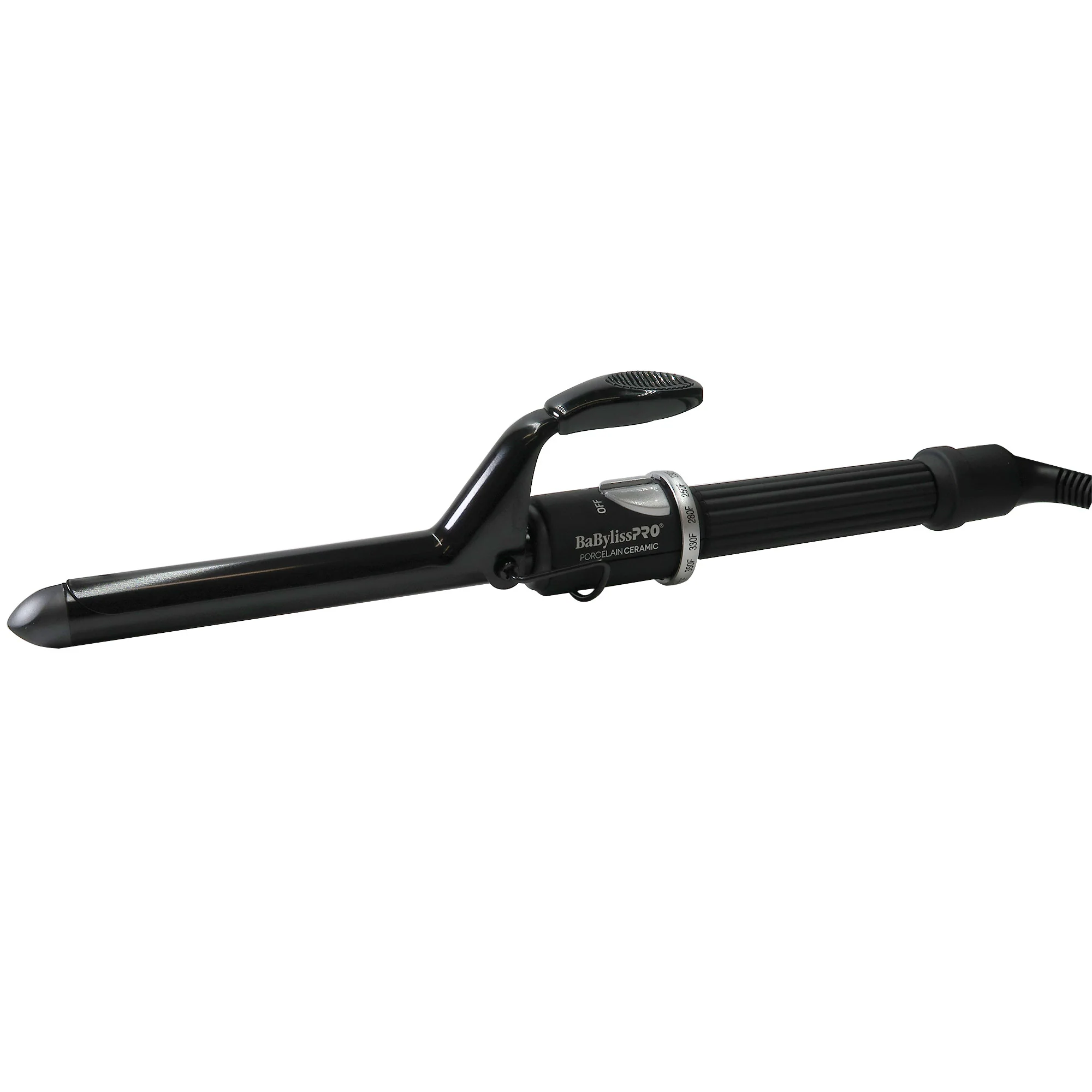 BaByliss Pro Porcelain Ceramic 3/4" Spring Curling Iron with BaBylissPRO Porcelain Ceramic 1" Spring Curling Iron - Image 6