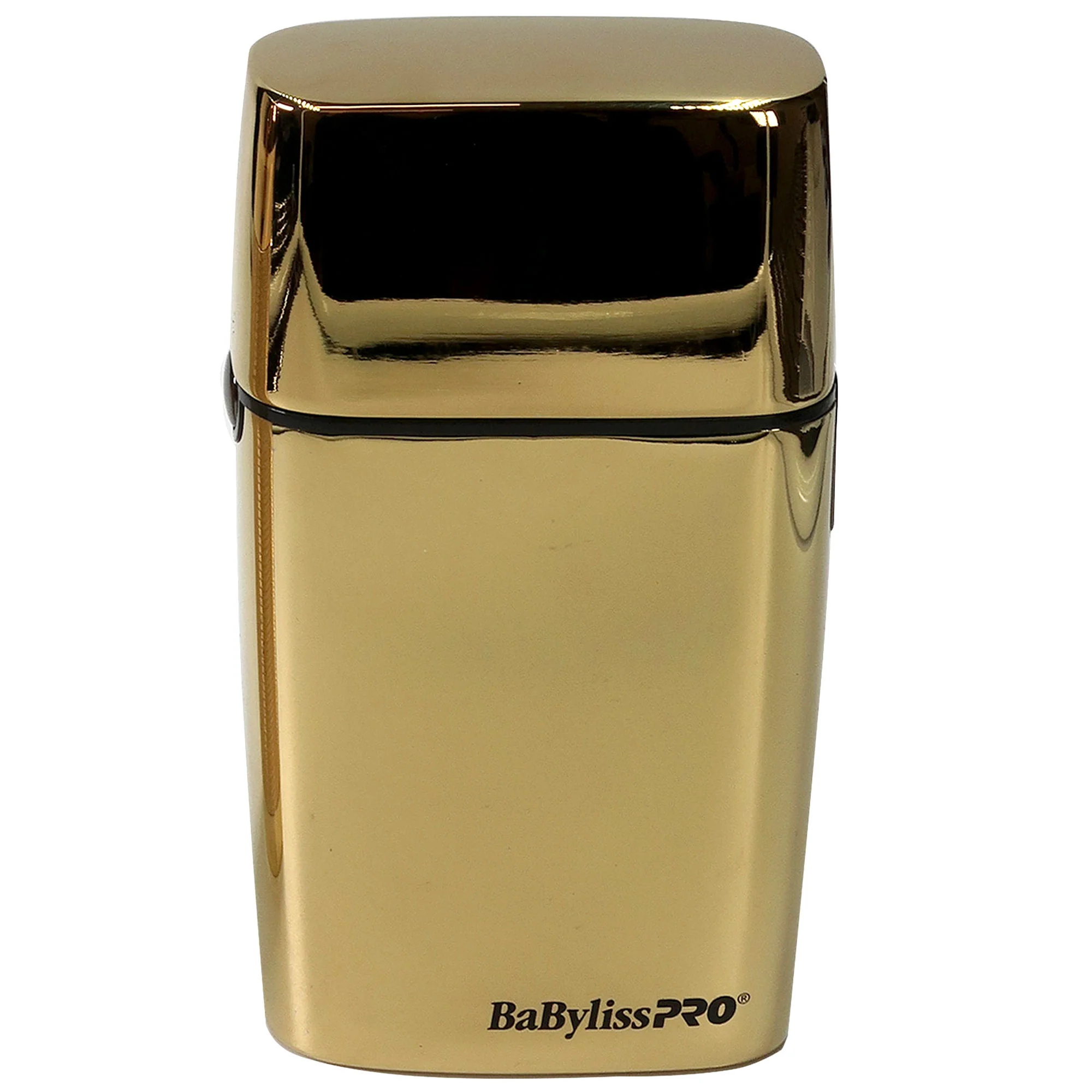 BaByliss Pro GOLDFX Collection - Metal Lithium Outlining Trimmer & Double Foil Shaver #FXHOLPK2GN with Babyliss PRO Barberology GoldFX Barber Cape w/ Snap Button Closure - Image 4