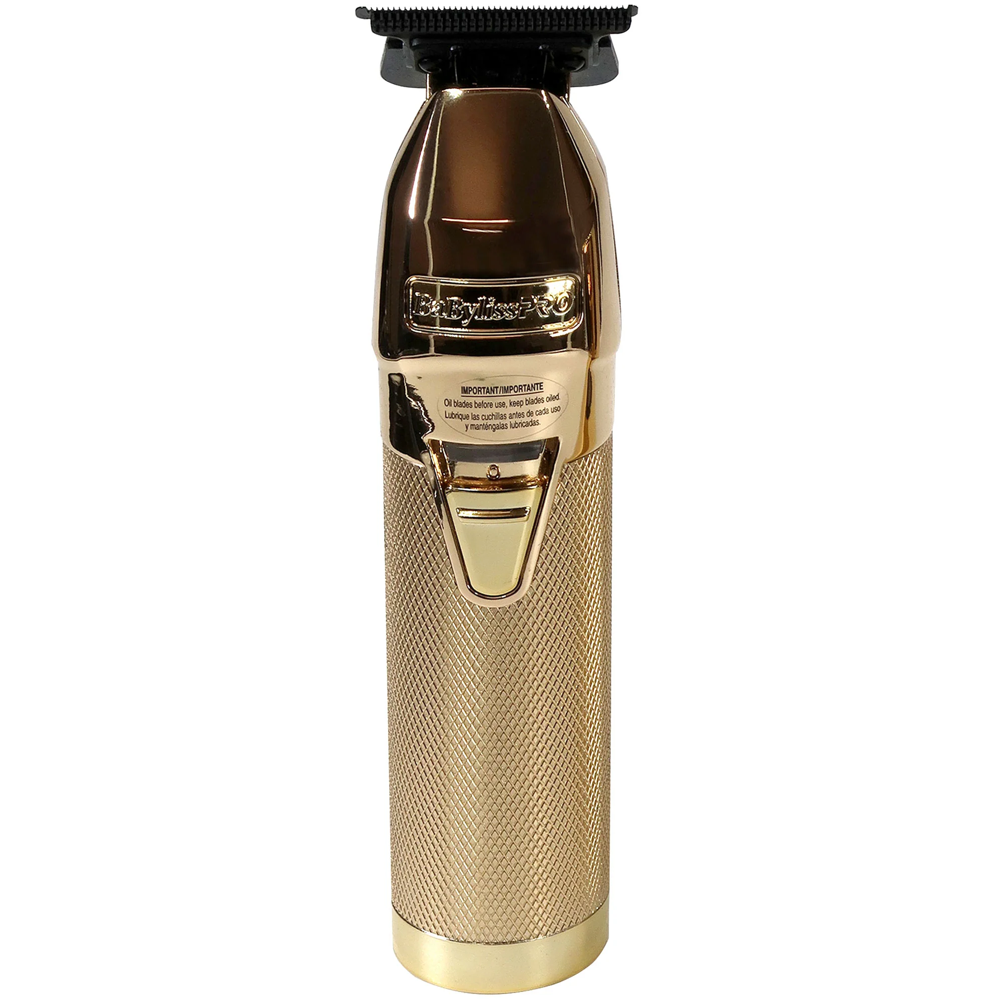 BaByliss Pro GOLDFX Collection Metal Lithium Outlining Trimmer & Double Foil Shaver #FXHOLPK2GN with Babyliss Pro Gold FX Trimmer Charging Base fits FX787 Trimmers - Image 4