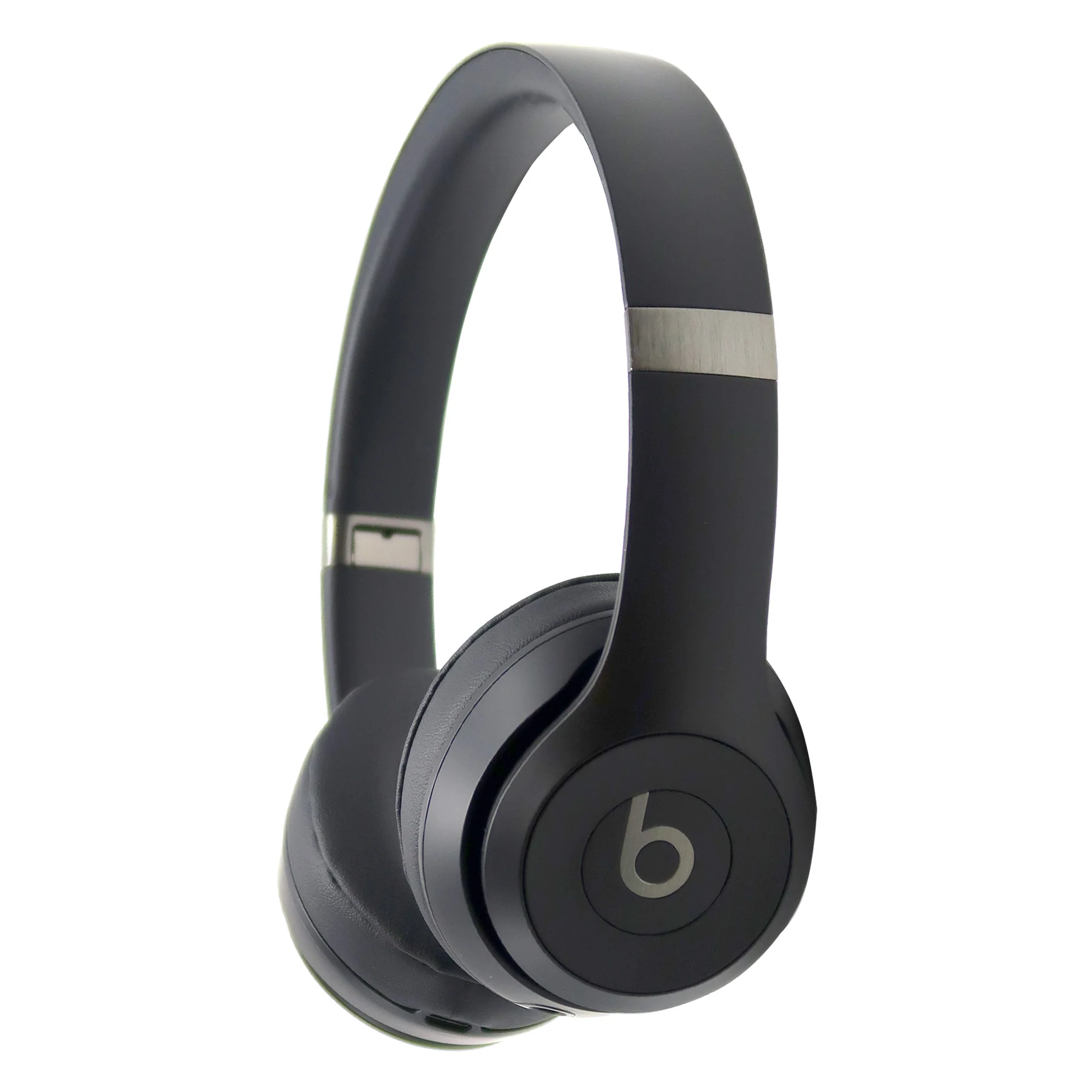 Beats by Dr. Dre Beats Solo 4 Wireless On-Ear Headphones (Matte Black) with JBL T110 in Ear Headphones Black - Image 3