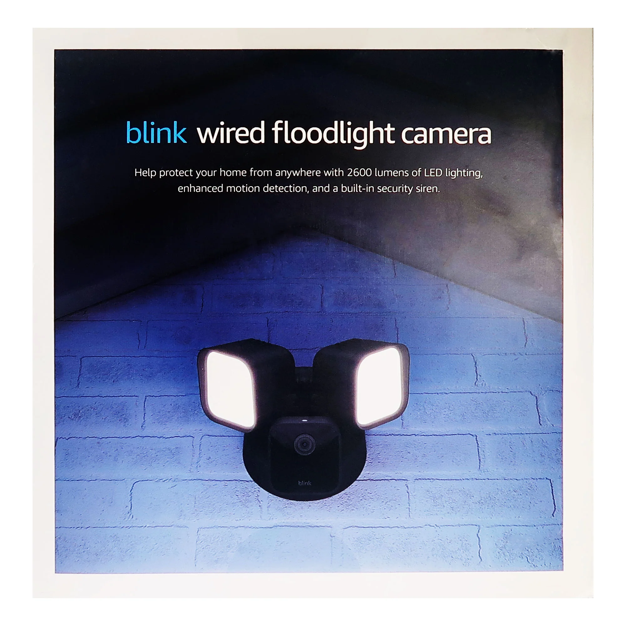 3x Blink Wired Floodlight Camera 2600 lumens Works with Alexa – 1 camera (Black) - Image 3