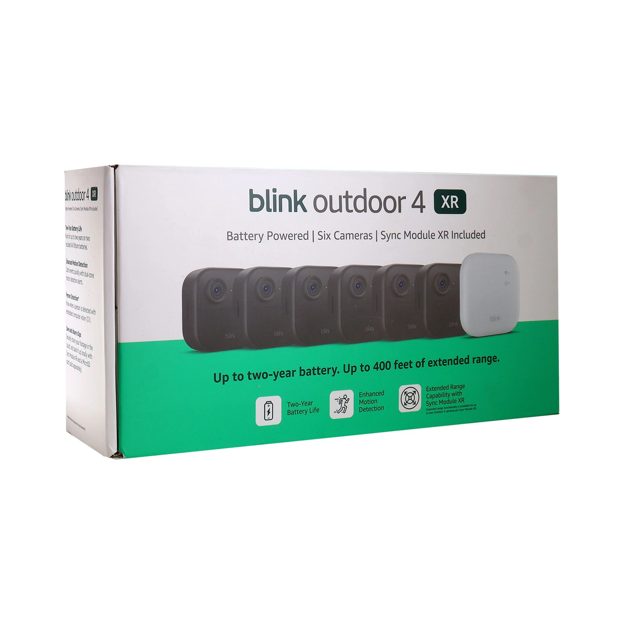 Blink Outdoor 4 XR Wireless Security Camer, 400 Feet of Extended Range (Sync Module XR included) - 6 Cameras - Image 2