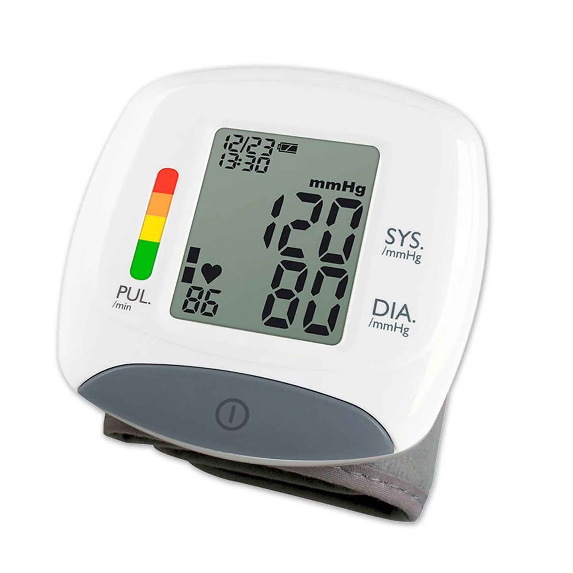 10x Blood Pressure Monitor With Heart Rate - Automatic Wrist Cuff Blood Pressure Machine With LCD Display Memory and Carrying Case - Image 5