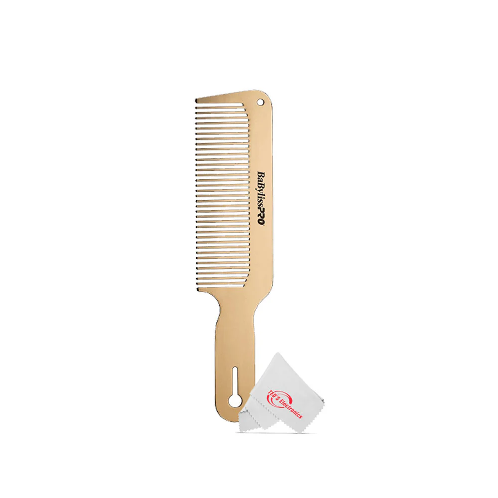 Babyliss Pro Foil FX02 FXFS2G Metal Double Foil Shaver with Babyliss Pro GoldFX Metal Comb Set - Image 7
