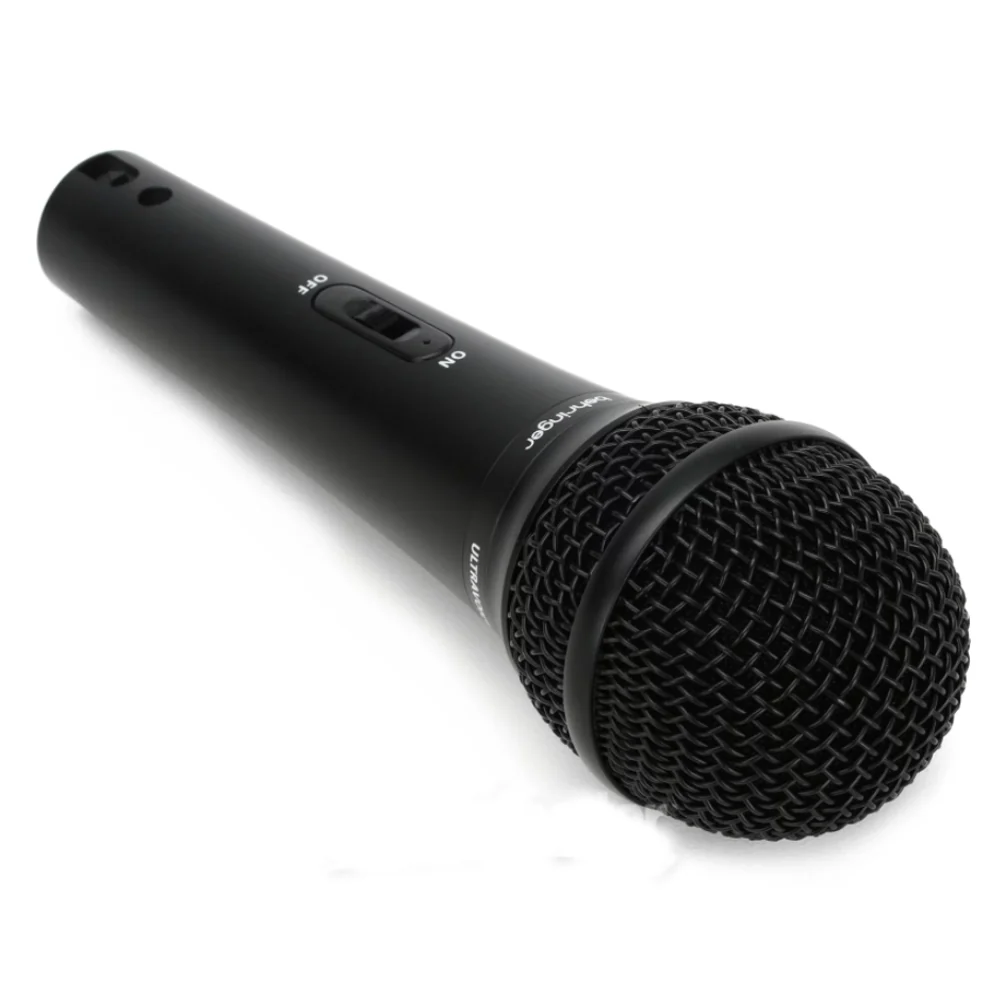 Behringer XM1800S Dynamic Vocal & Instrument Microphone (3-pack) + 3x Pig Hog 8mm XLR Microphone Cable Male to Female 10 Ft + 3x Zoom TPS-4 Tabletop Tripod Microphone Stand - Image 5