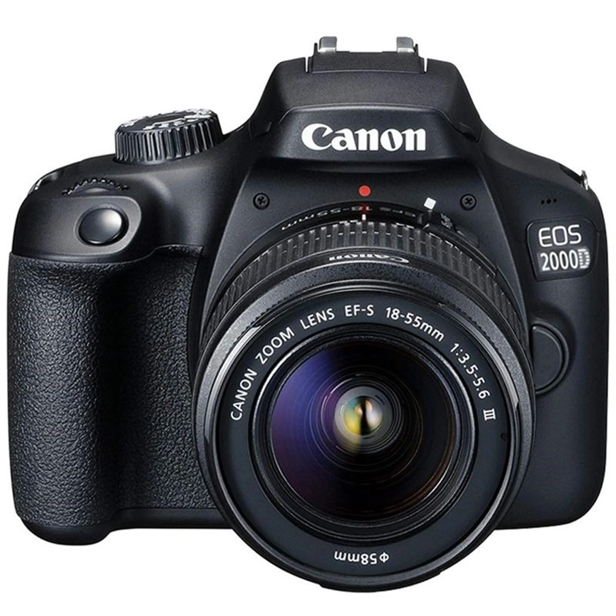 Canon EOS 2000D / Rebel T7 24.1MP CMOS 1080p DSLR Camera + Canon EF-S 18-55mm f/1:3.5-5.6 Lens + SanDisk 64GB Ultra SDXC UHS I Memory Card + BePro BC-2 Case (Medium) - Image 2